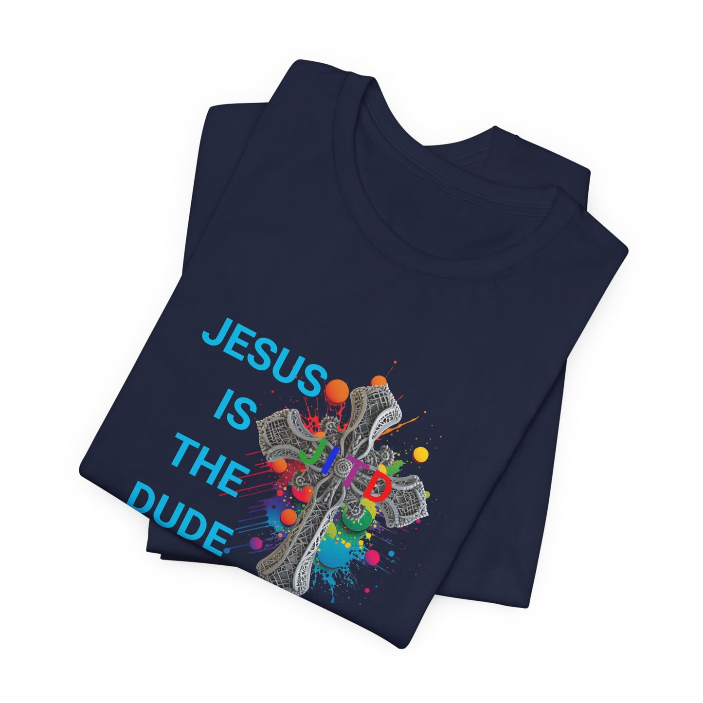 JITD COLORFUL CROSS TEE