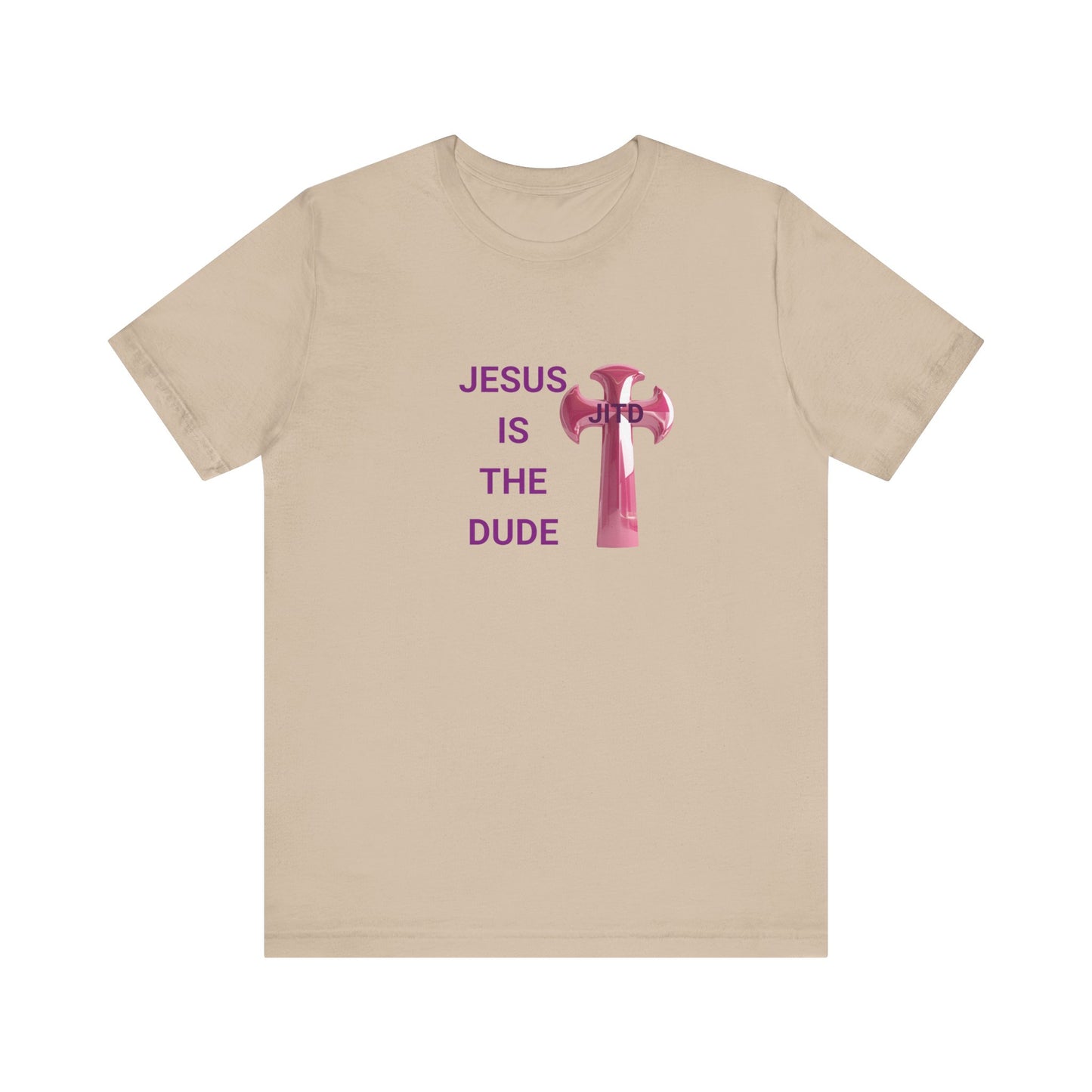 JITD PINK CROSS TEE