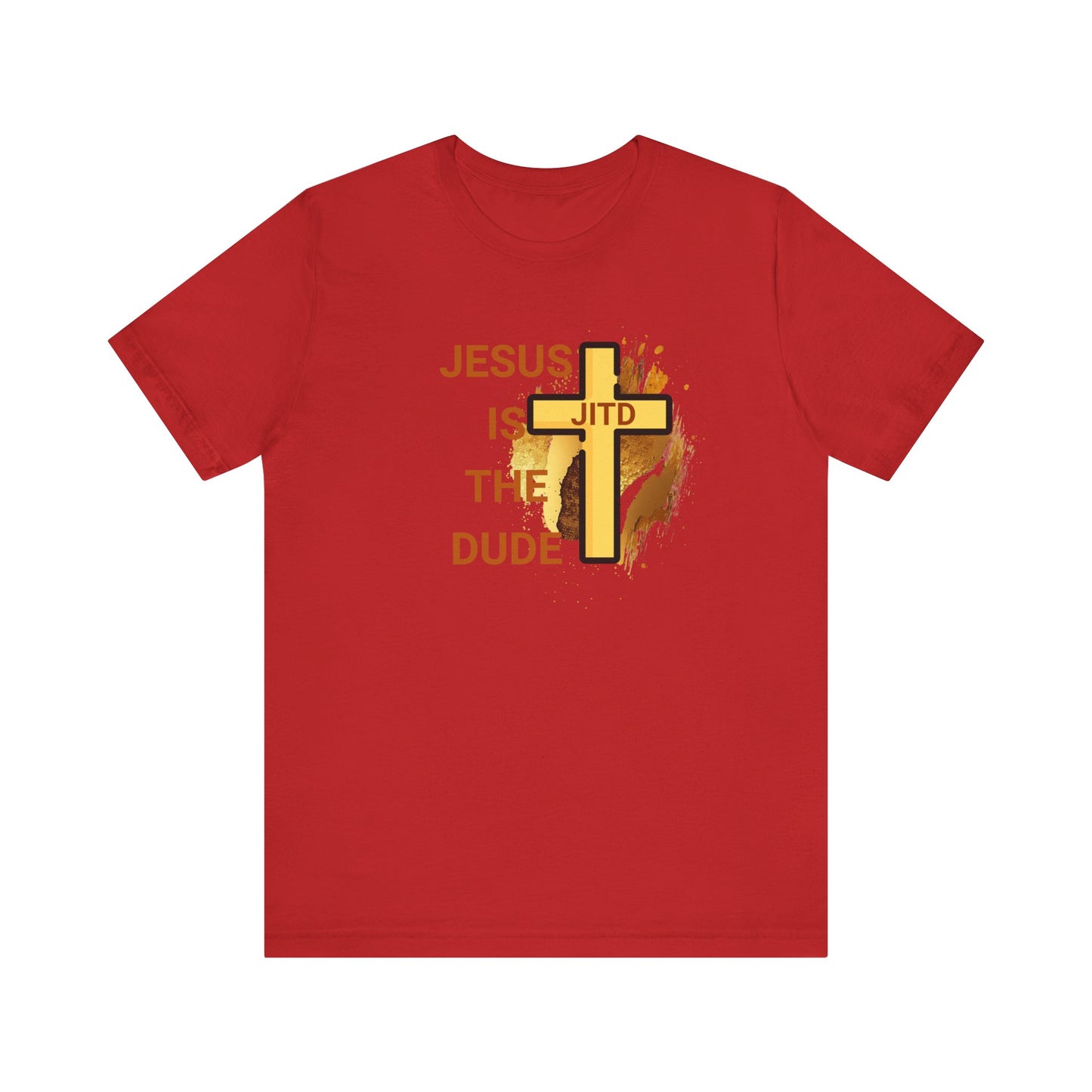 JITD WOODEN CROSS TEE
