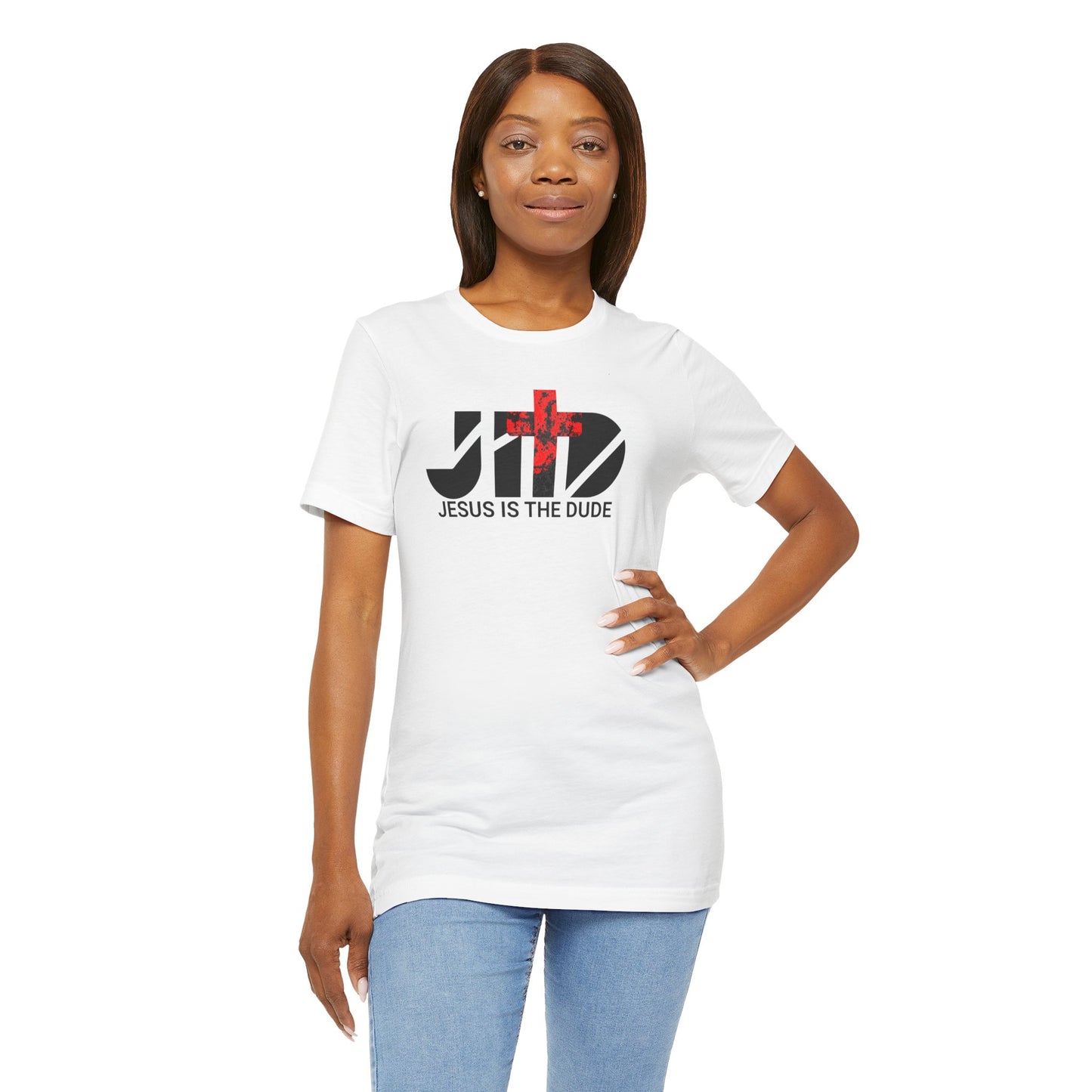 JITD SPOTTY RED CROSS TEE