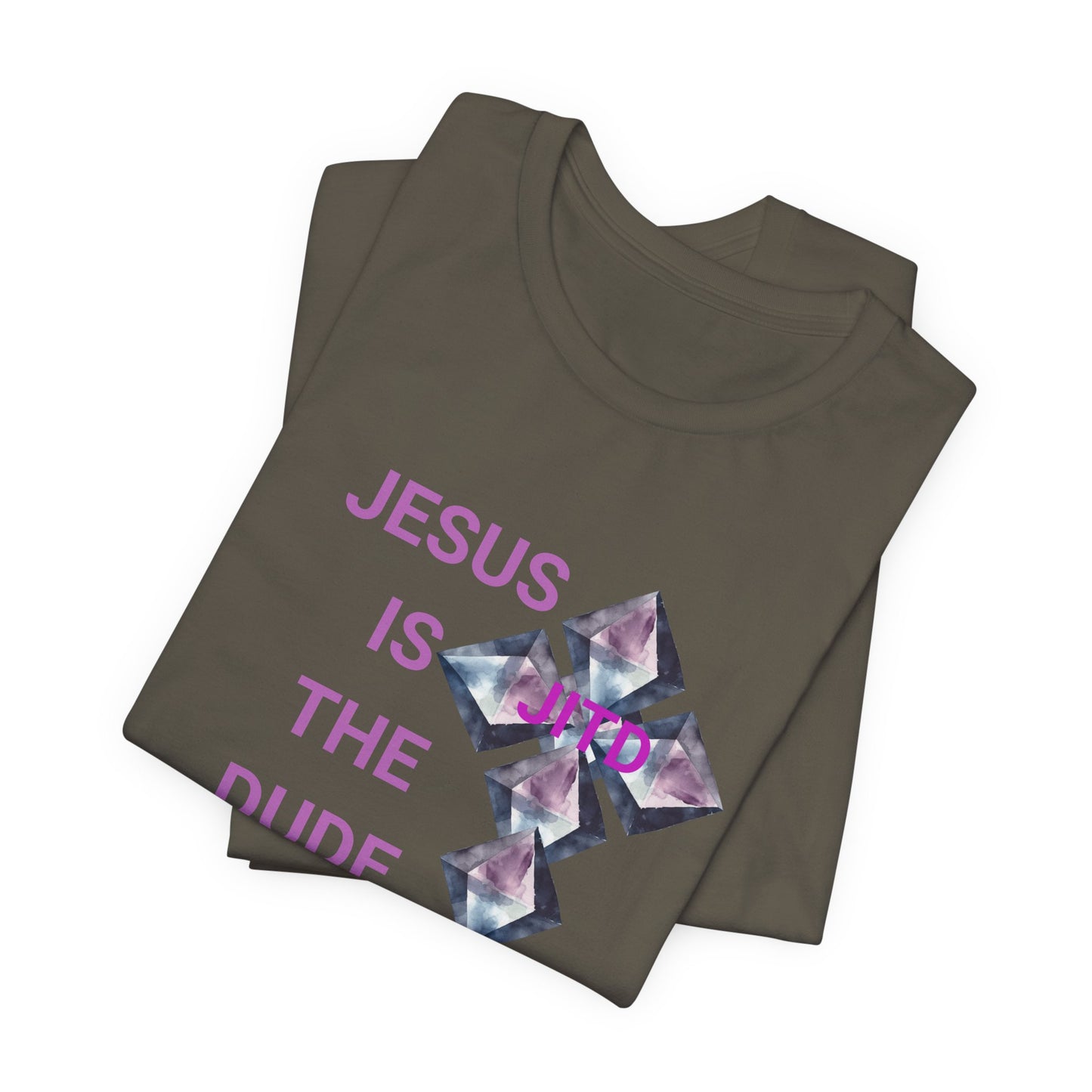 JITD DIAMOND CROSS TEE