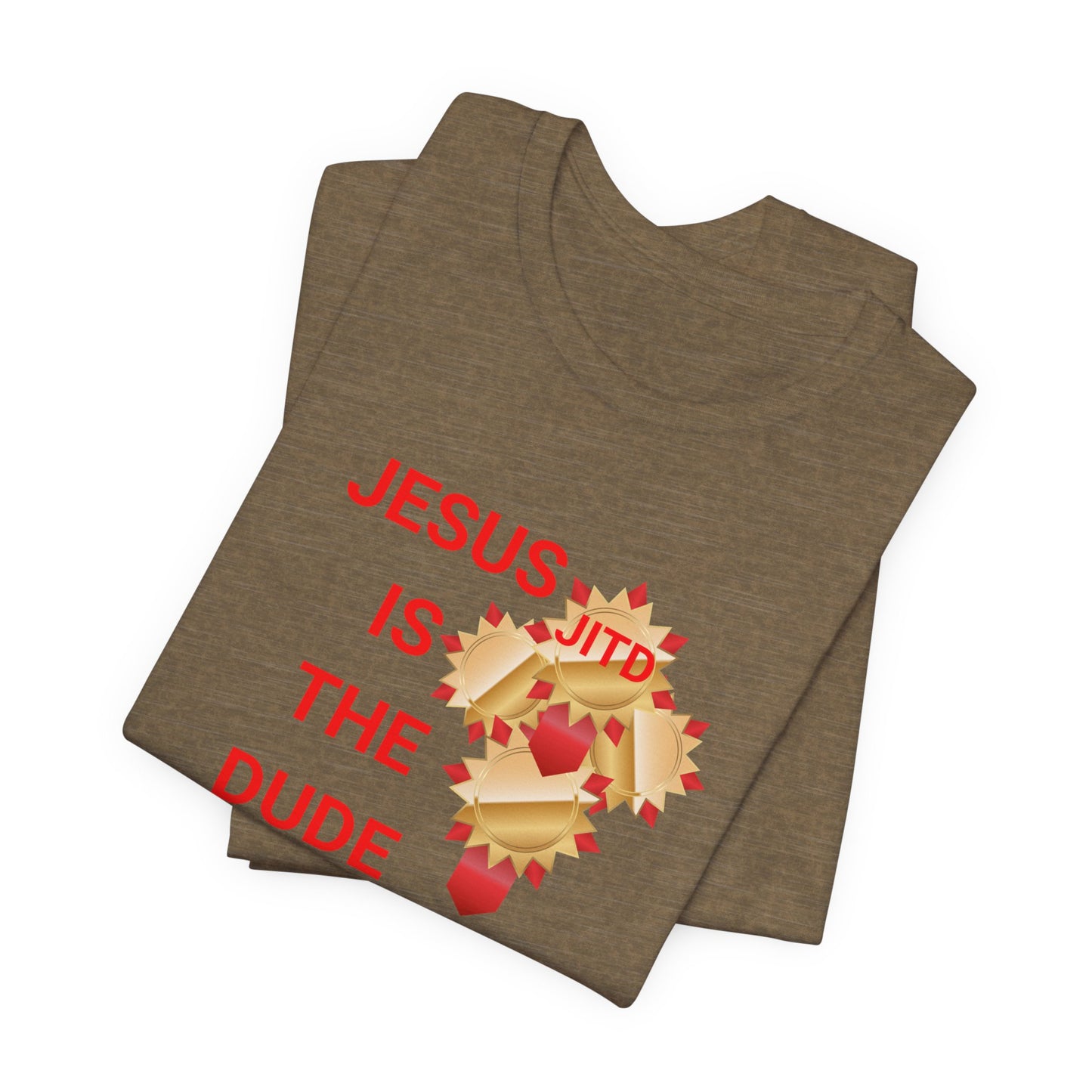 JITD RIBBON CROSS TEE