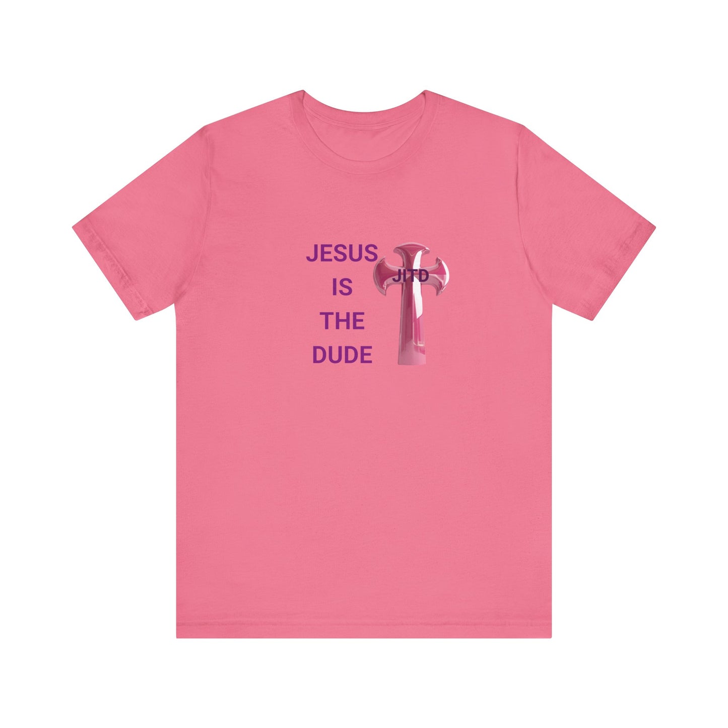 JITD PINK CROSS TEE