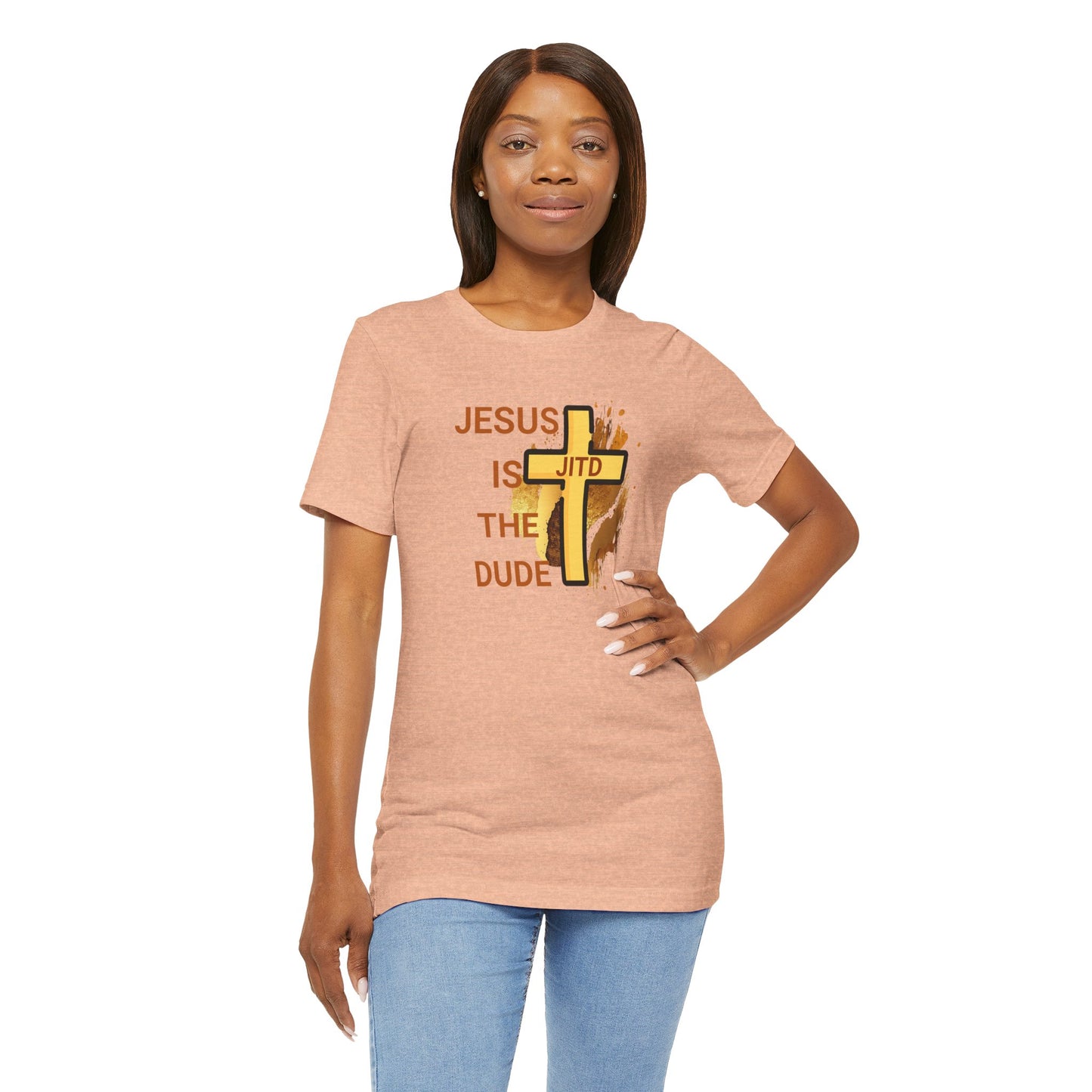 JITD WOODEN CROSS TEE