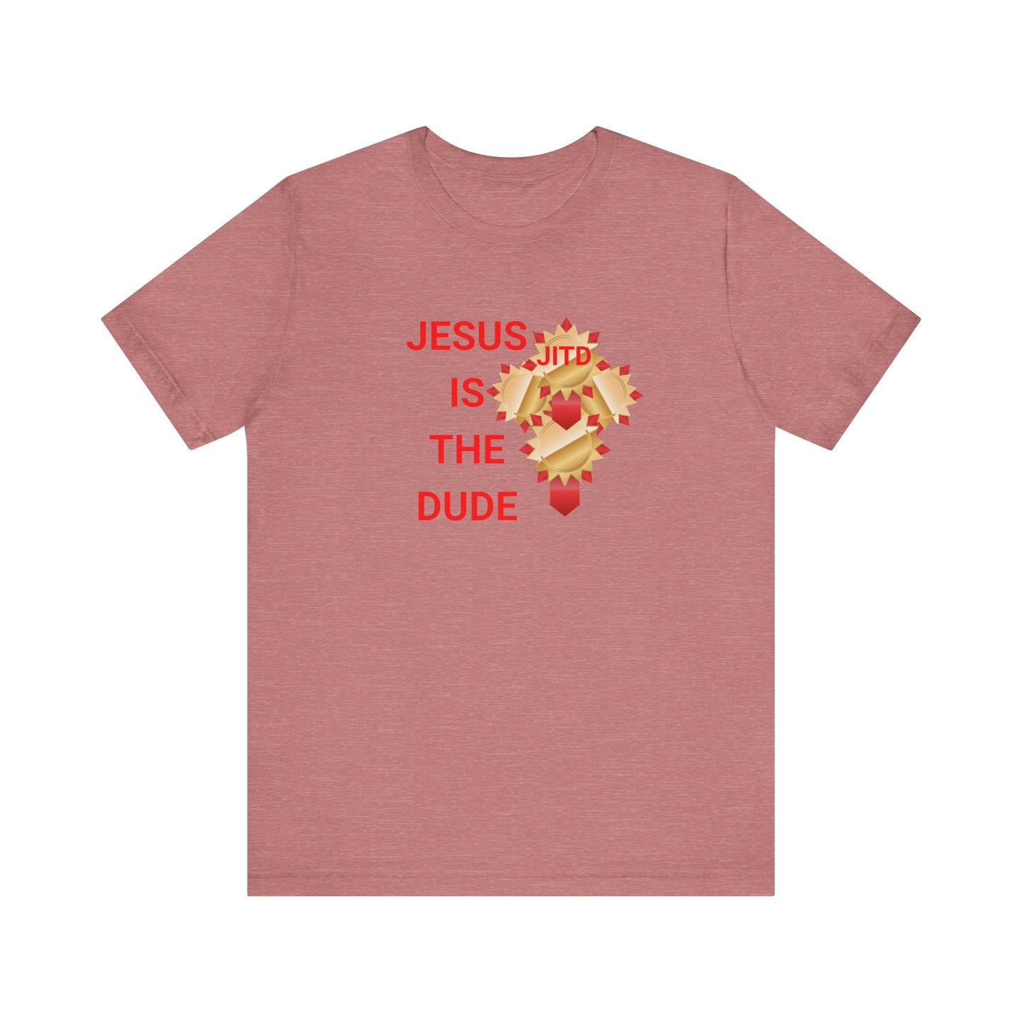 JITD RIBBON CROSS TEE