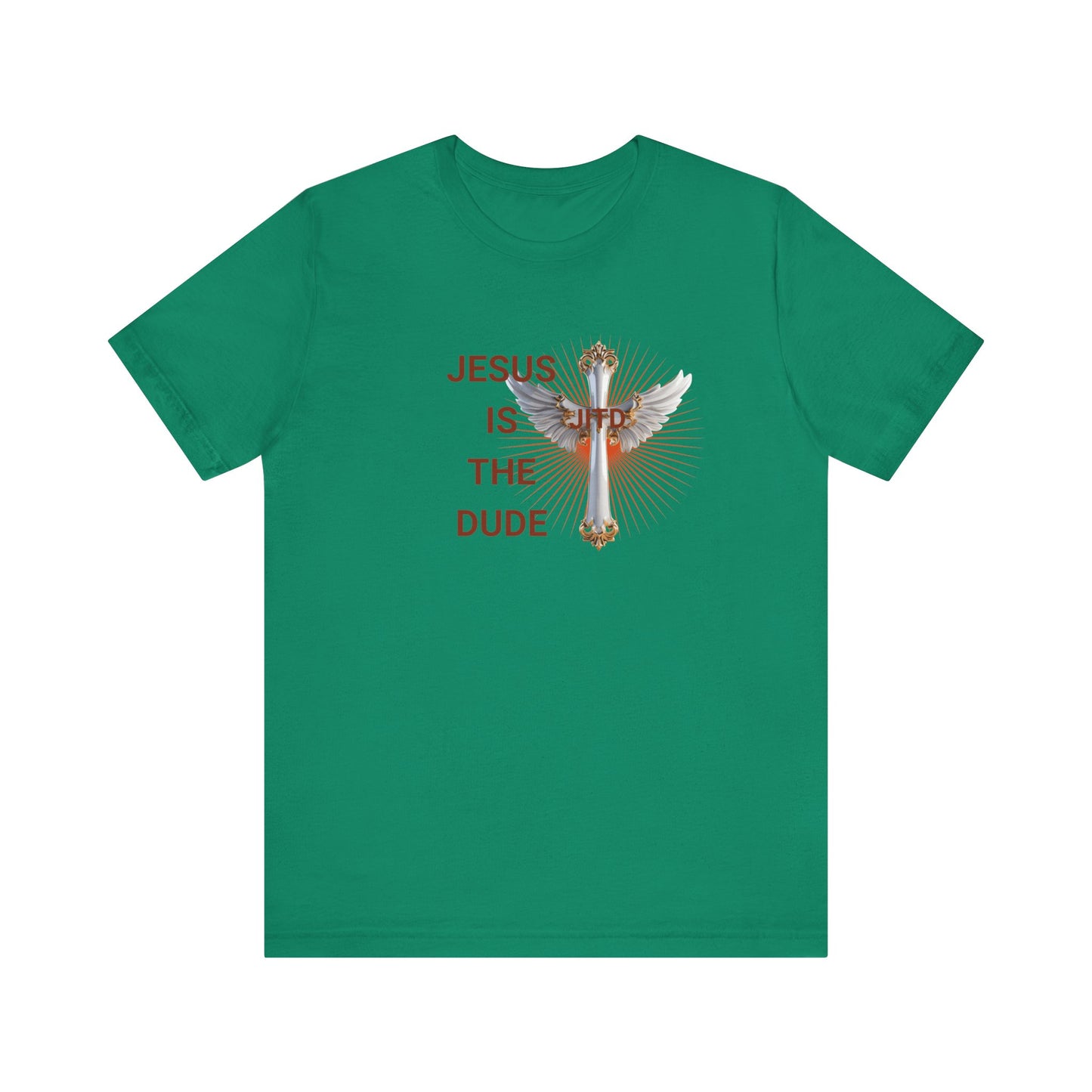 JITD WHITE WINGS CROSS TEE
