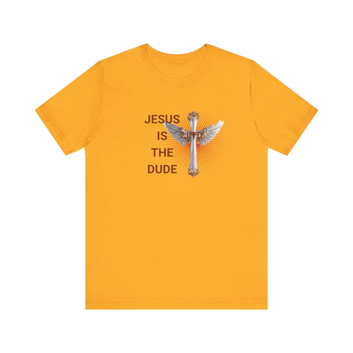 JITD WHITE WINGS CROSS TEE