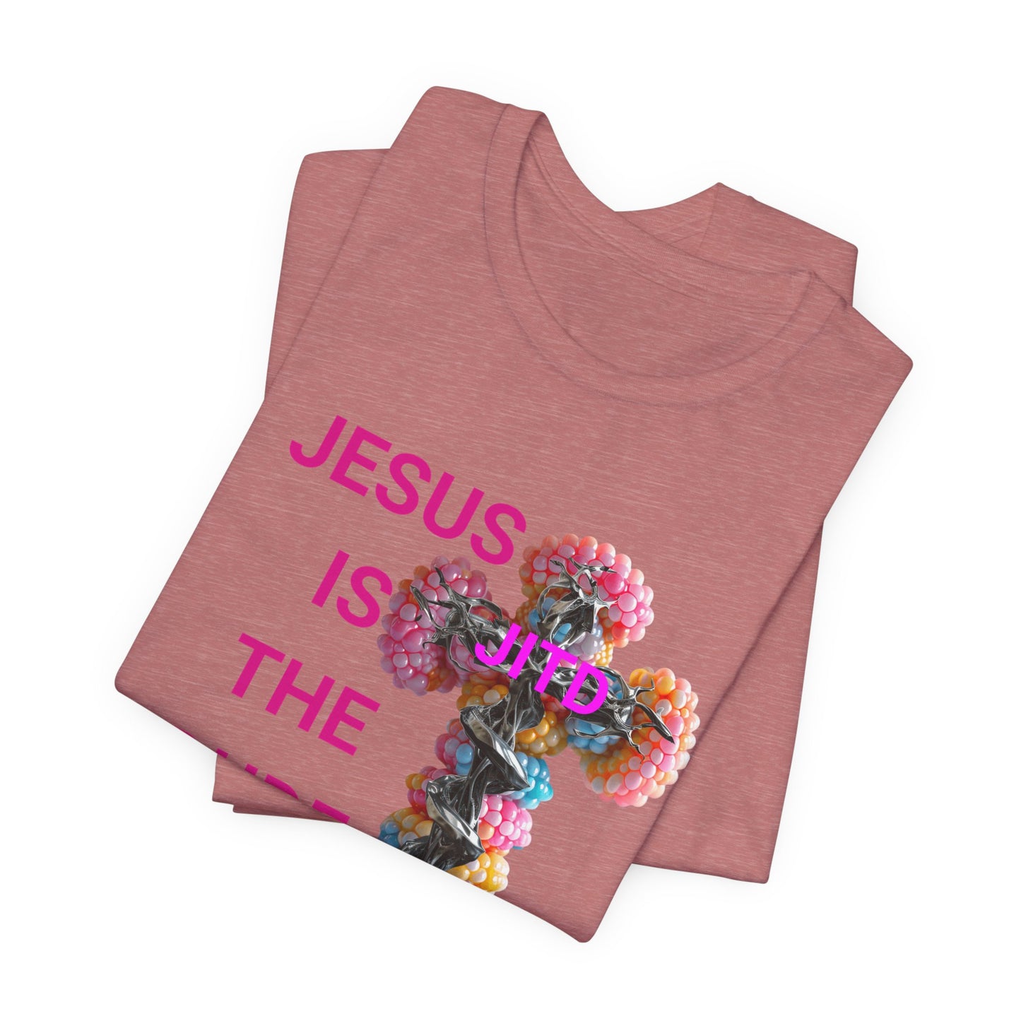 JITD TINY BUBBLE CROSS TEE