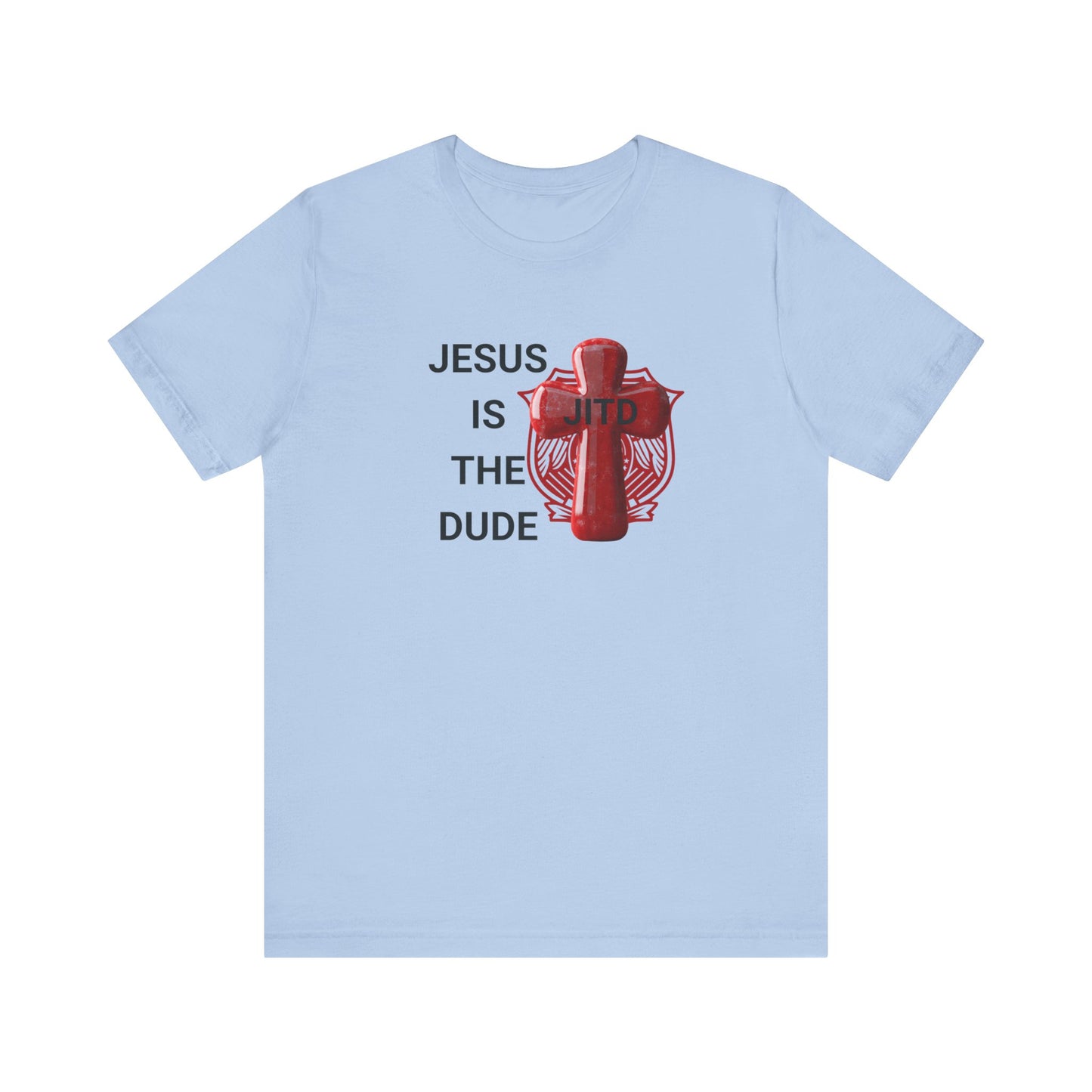 JITD RED SHIELD CROSS TEE