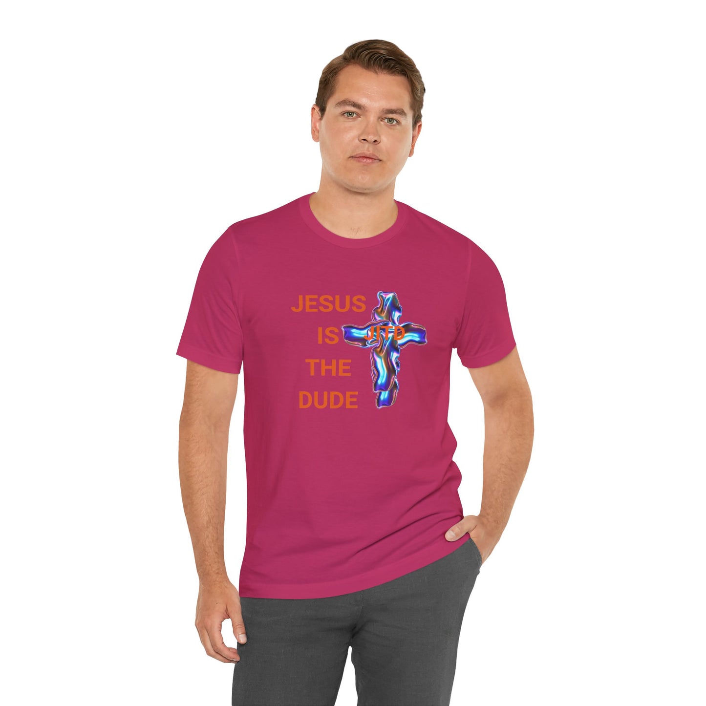 JITD RAINBOW CROSS TEE