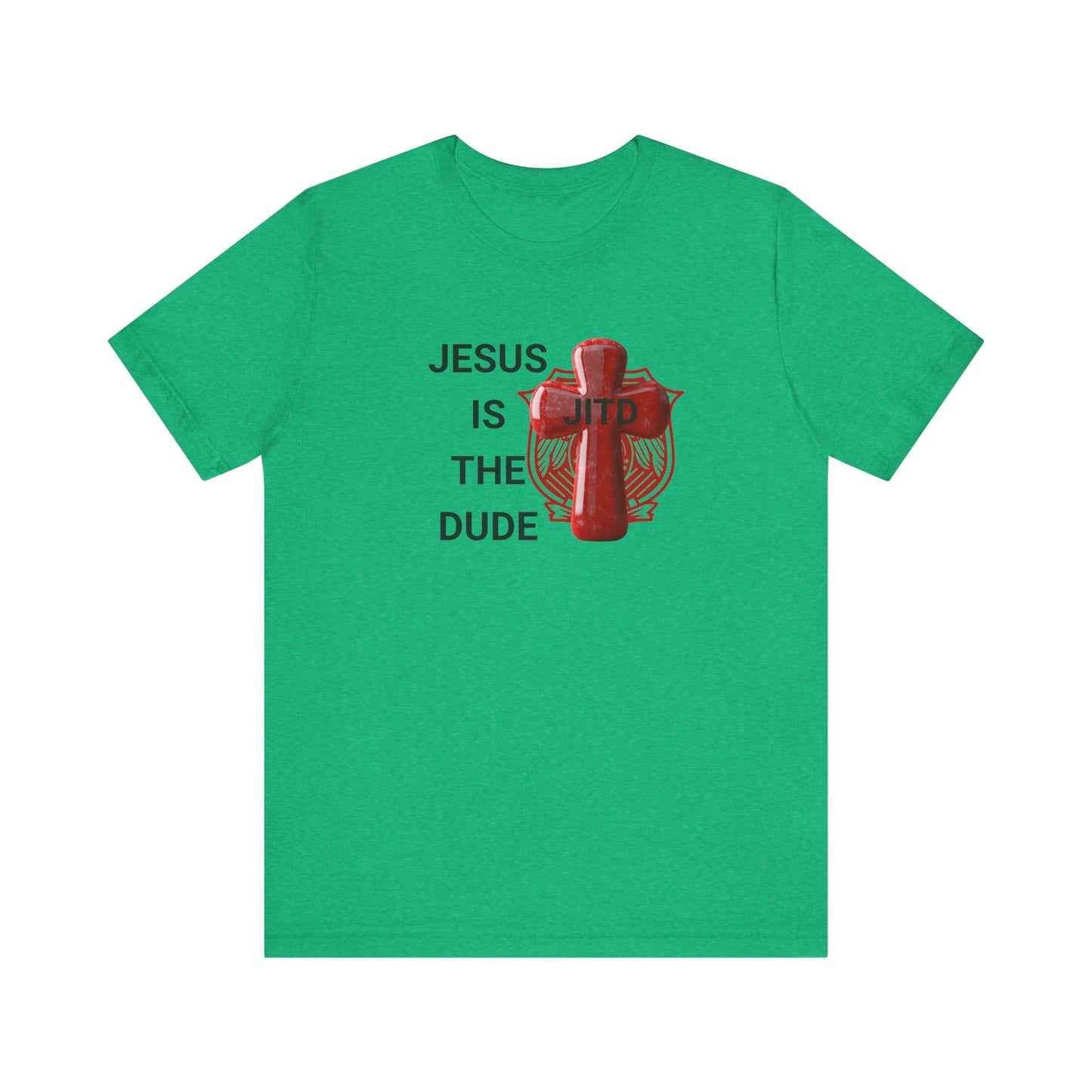 JITD RED SHIELD CROSS TEE