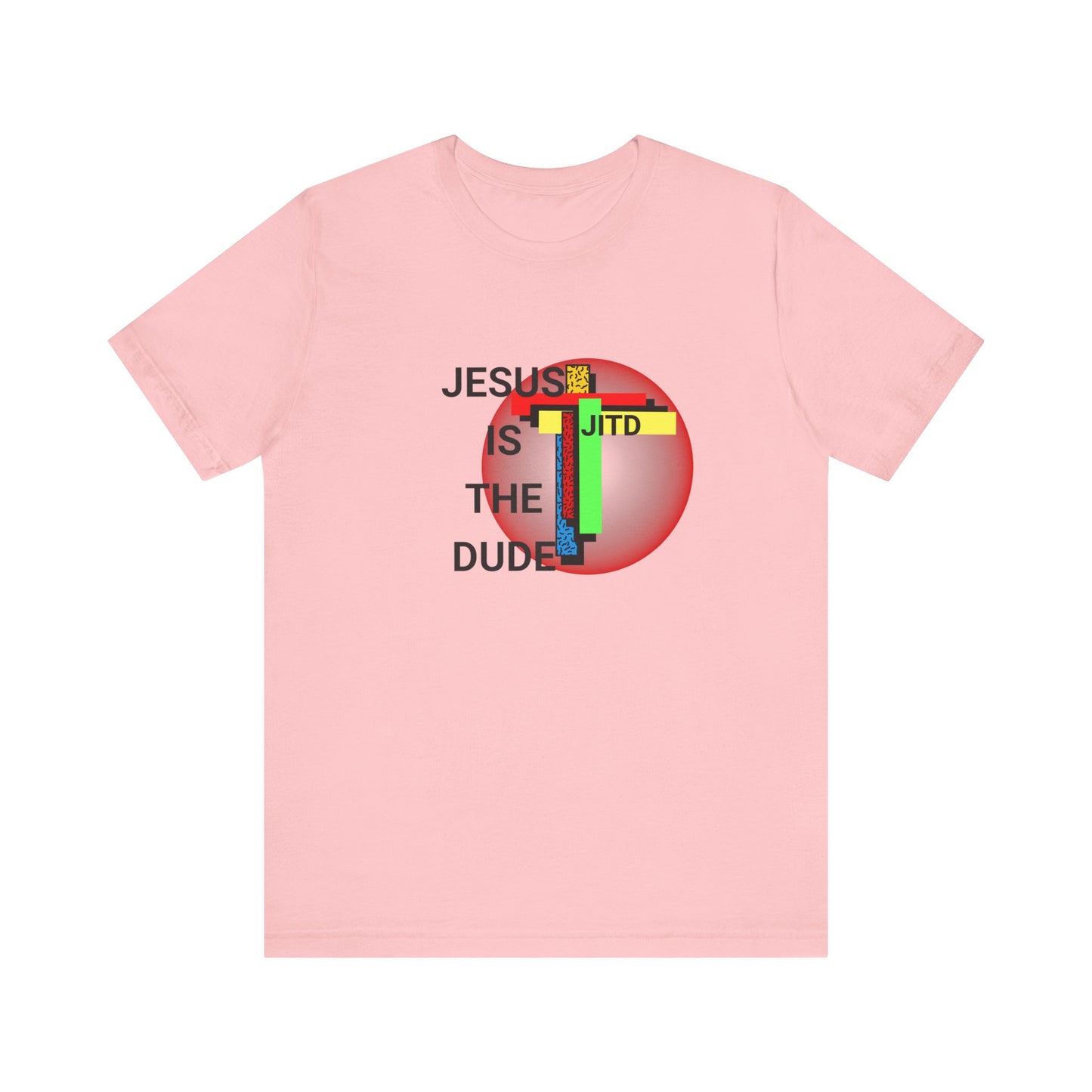 JITD RED GLOW CROSS TEE