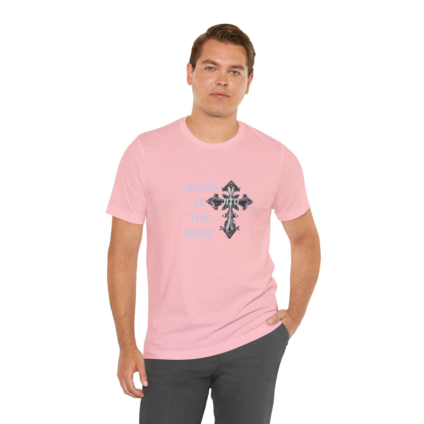 JITD SILVER CROSS TEE