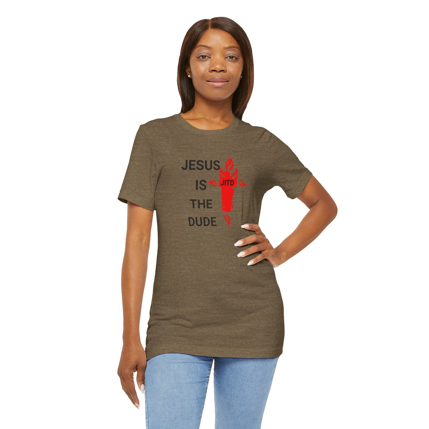 JITD FIRE CROSS TEE