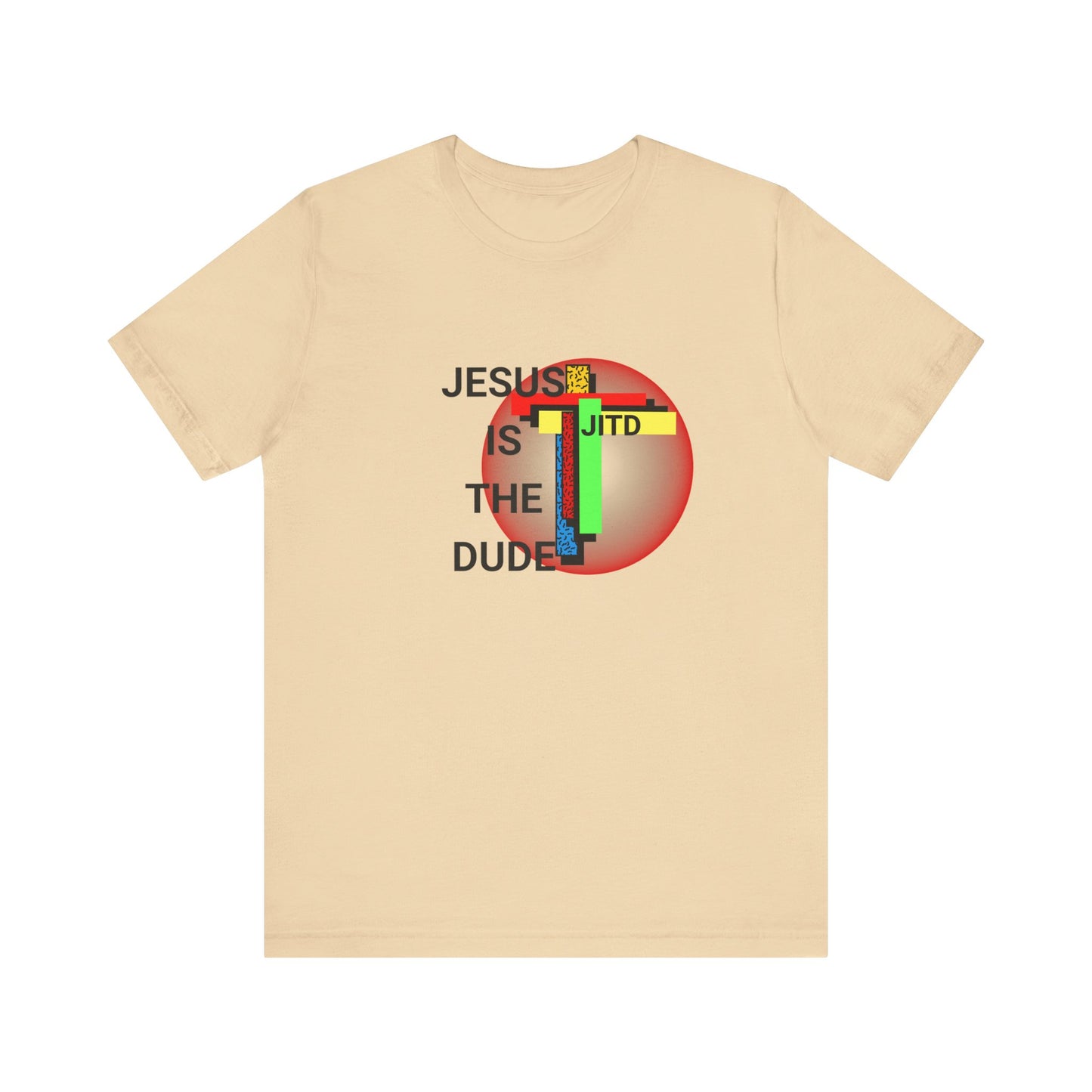 JITD RED GLOW CROSS TEE