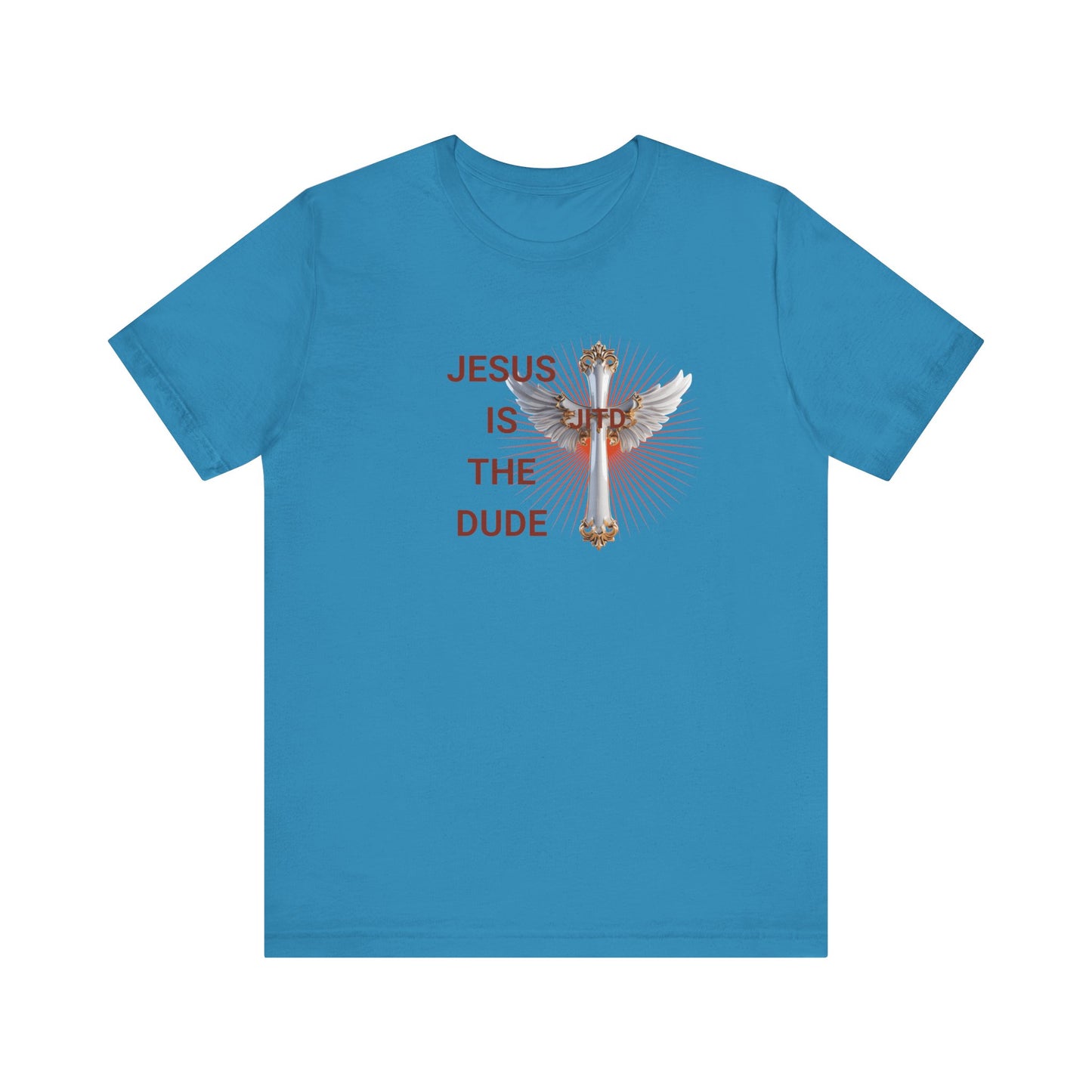 JITD WHITE WINGS CROSS TEE