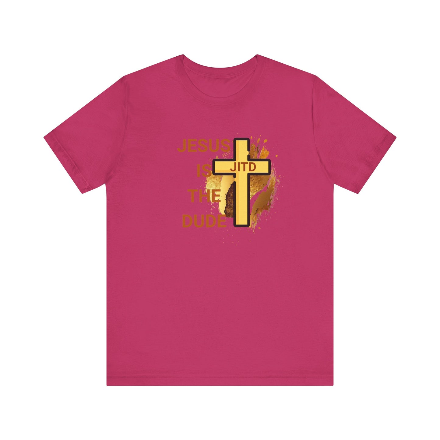 JITD WOODEN CROSS TEE