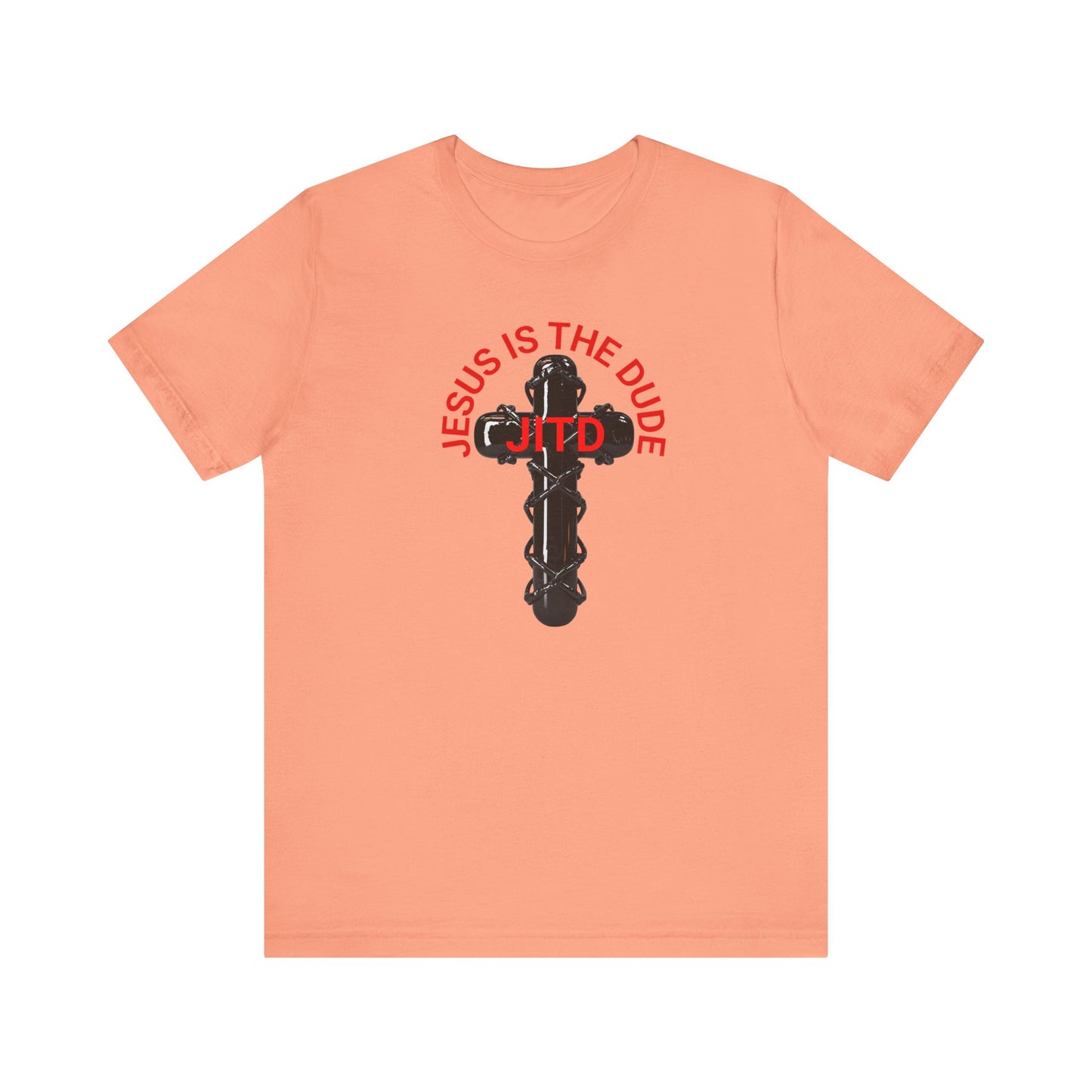 JITD BLACK CROSS TEE