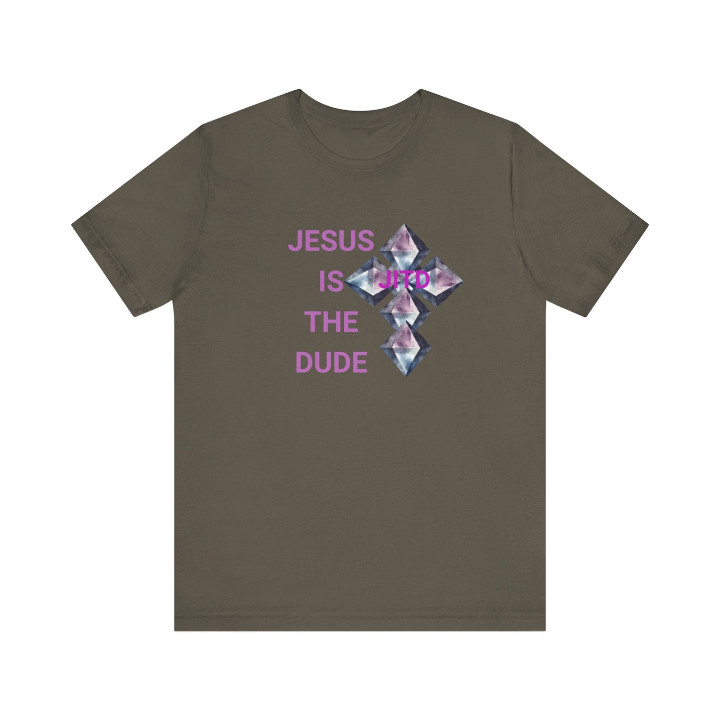 JITD DIAMOND CROSS TEE