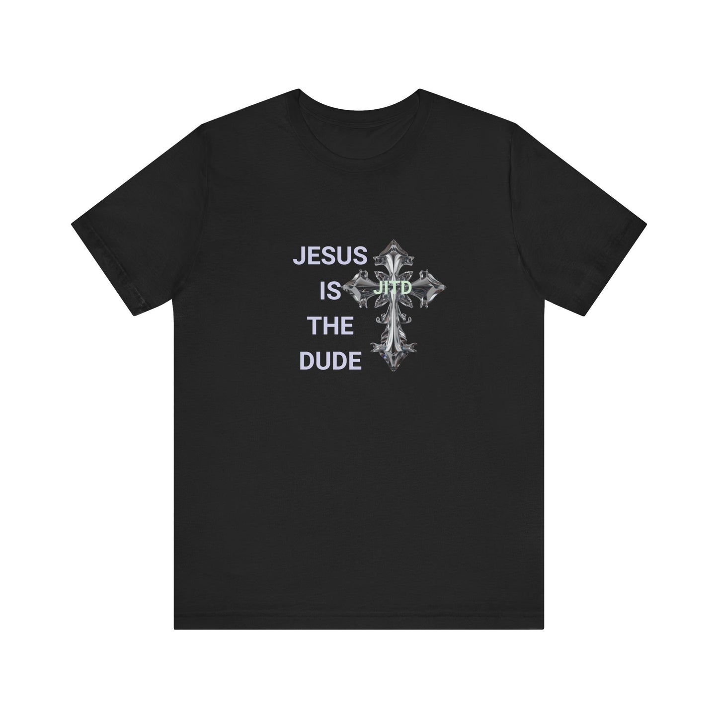 JITD SILVER CROSS TEE