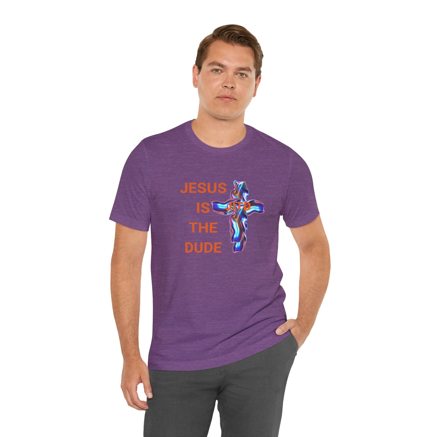 JITD RAINBOW CROSS TEE