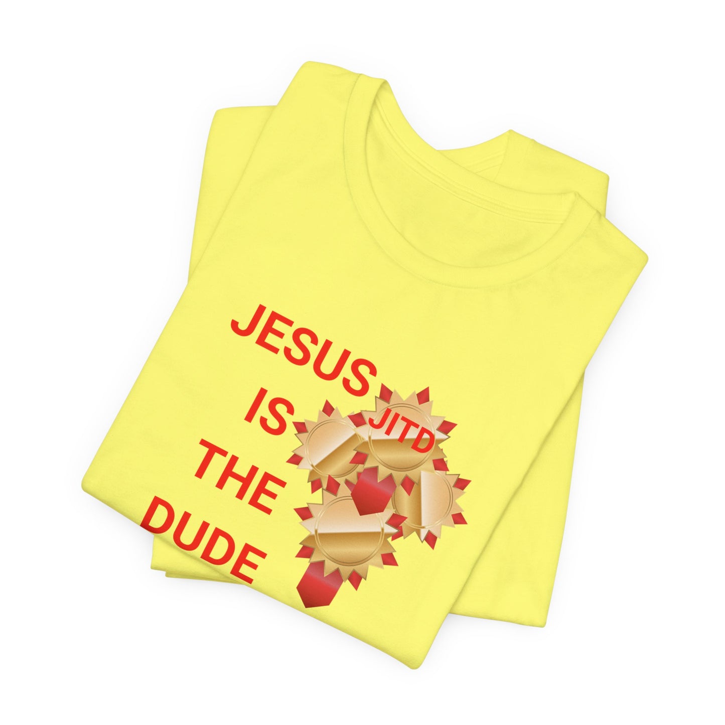 JITD RIBBON CROSS TEE