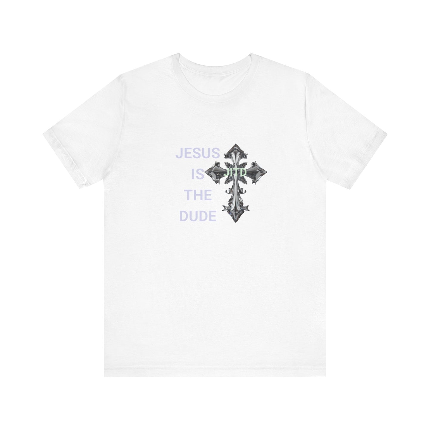 JITD SILVER CROSS TEE