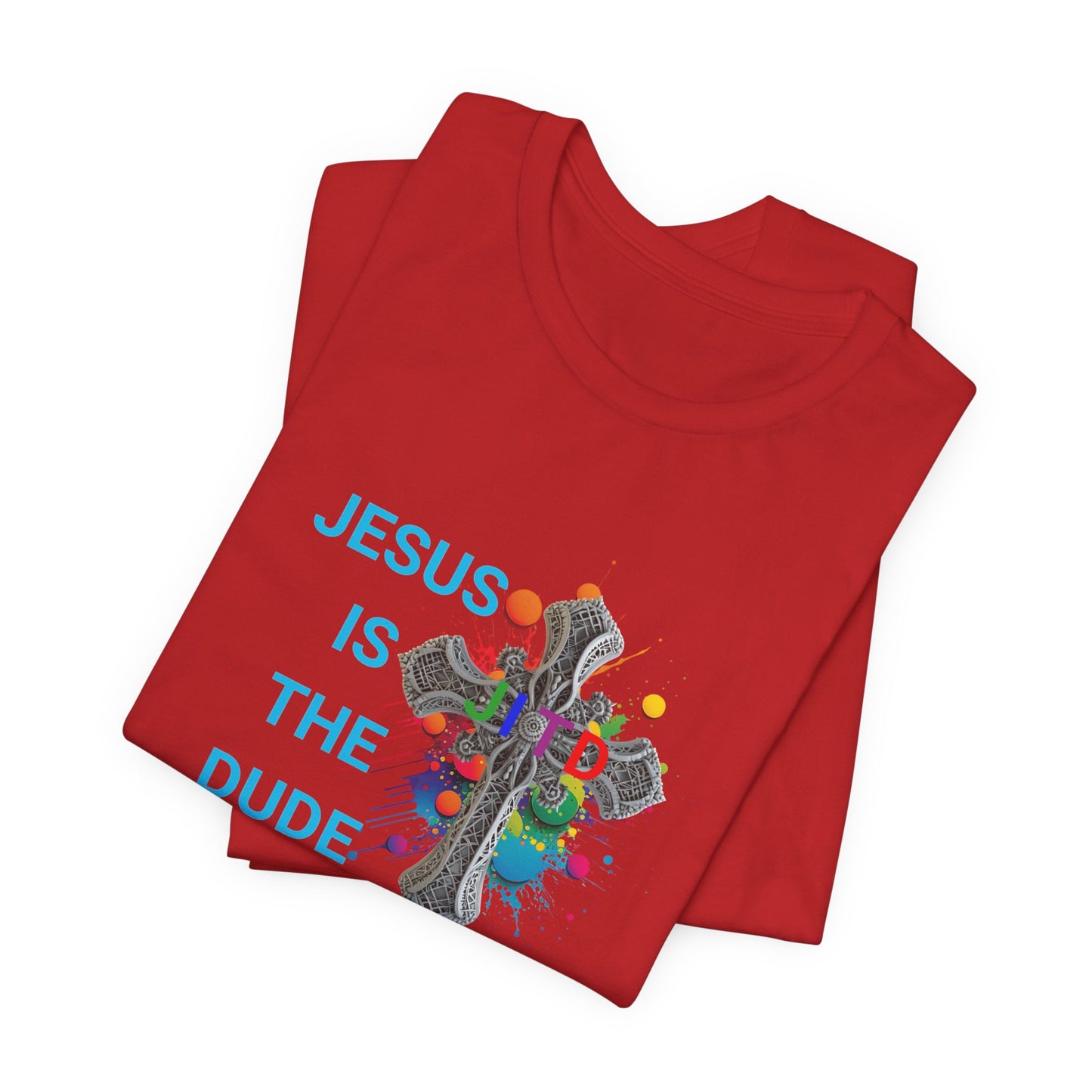 JITD COLORFUL CROSS TEE