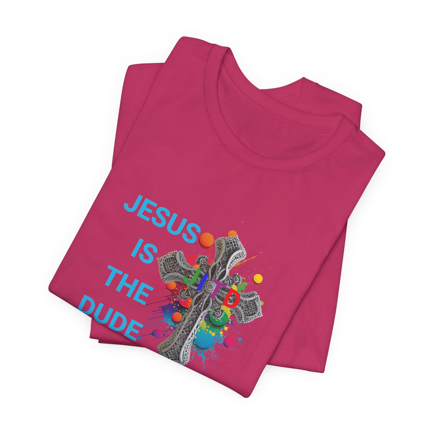 JITD COLORFUL CROSS TEE