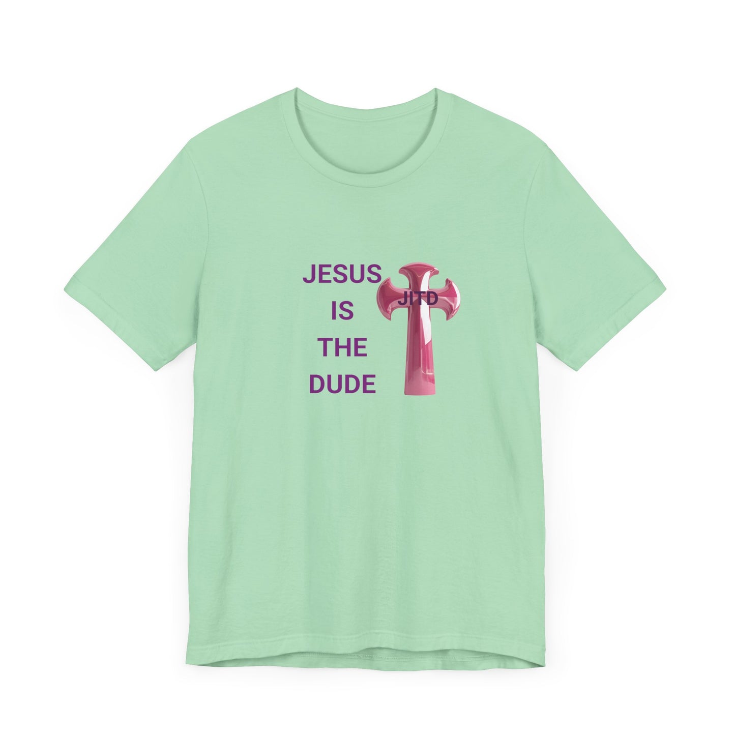 JITD PINK CROSS TEE