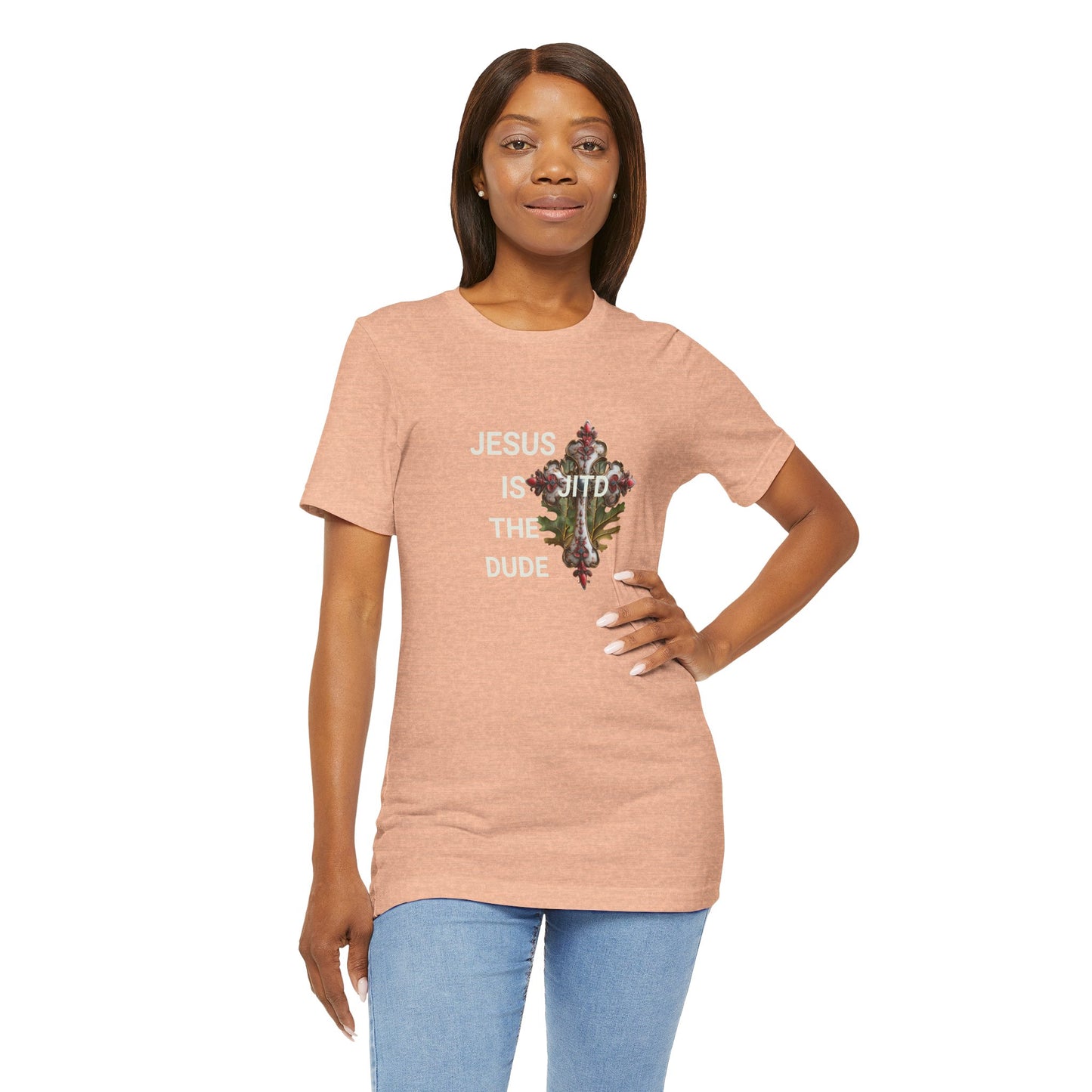 JITD ANTIQUE CROSS TEE