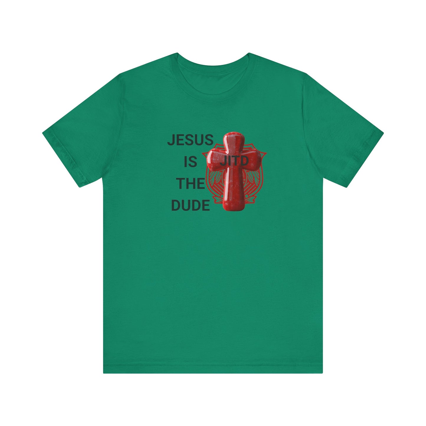 JITD RED SHIELD CROSS TEE