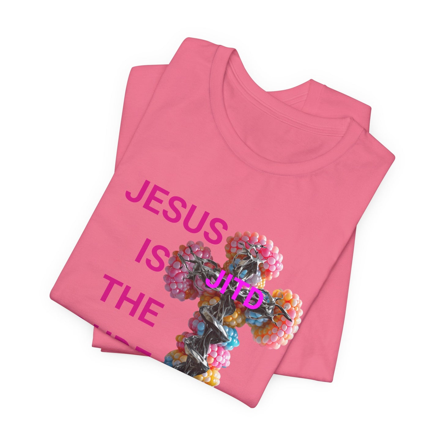 JITD TINY BUBBLE CROSS TEE