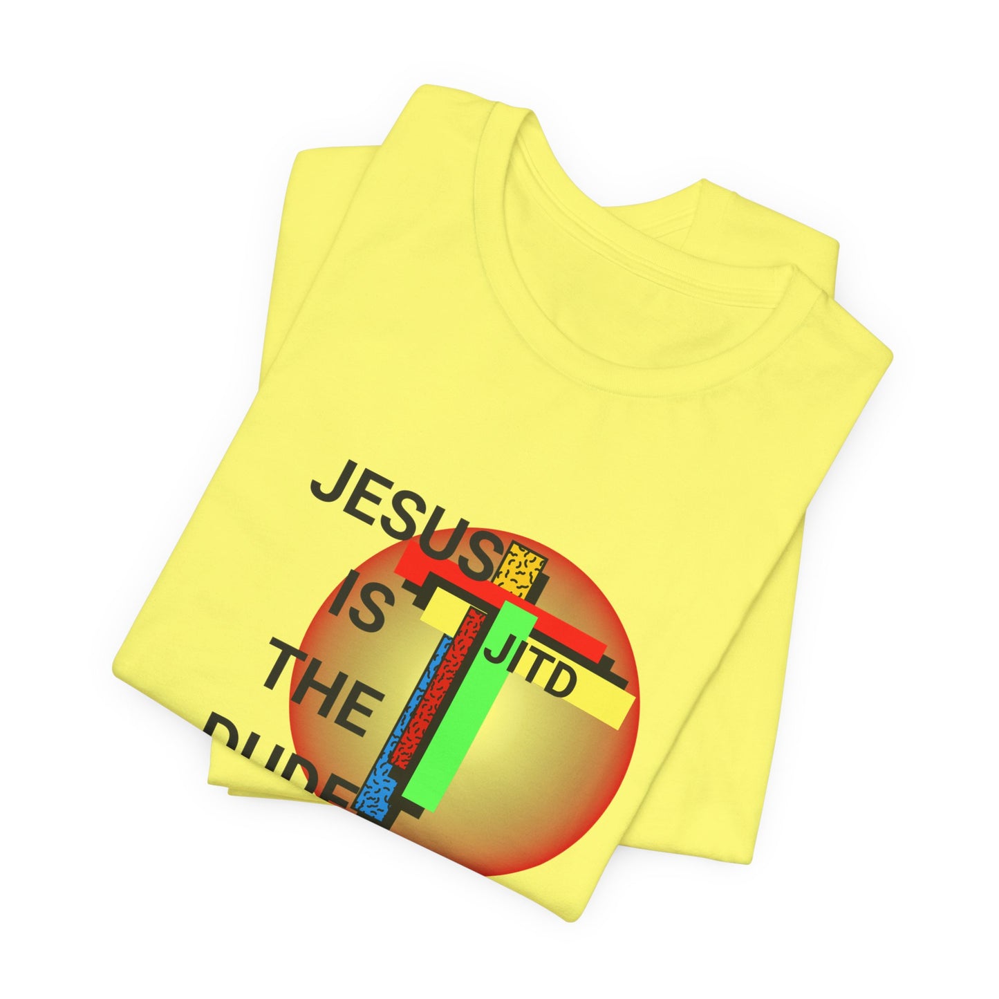 JITD RED GLOW CROSS TEE