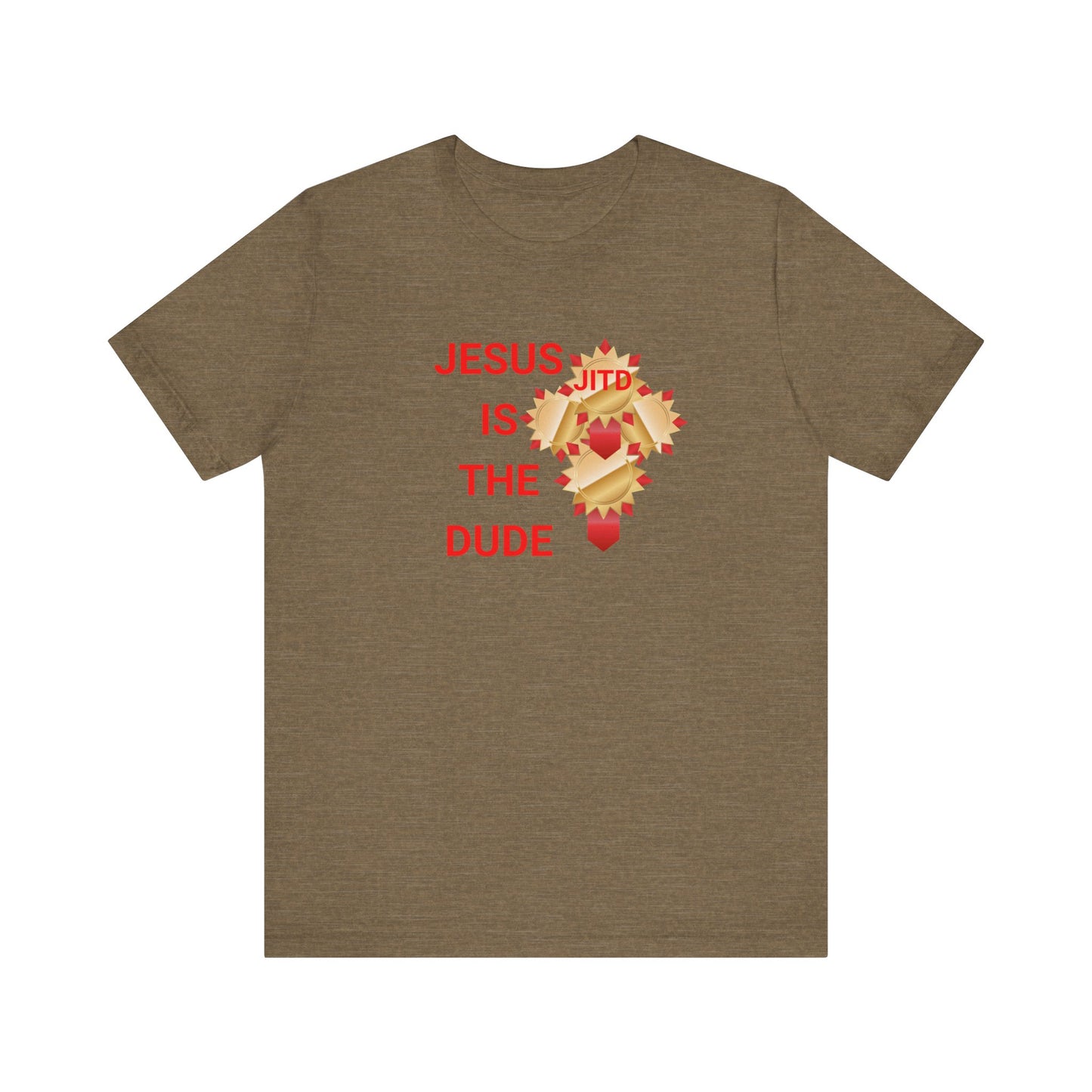 JITD RIBBON CROSS TEE