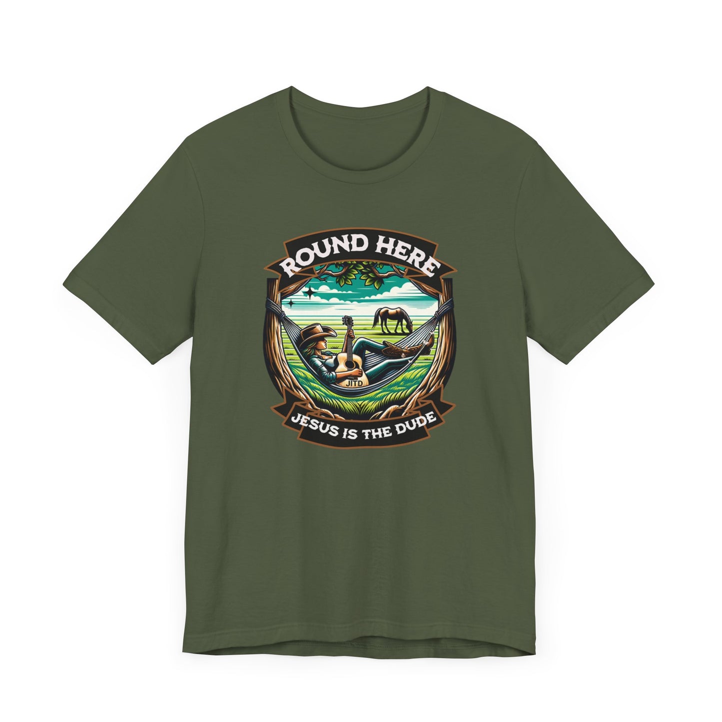 JITD ROUND HERE TEE