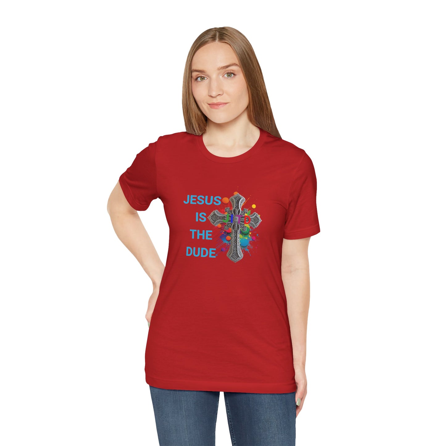 JITD COLORFUL CROSS TEE