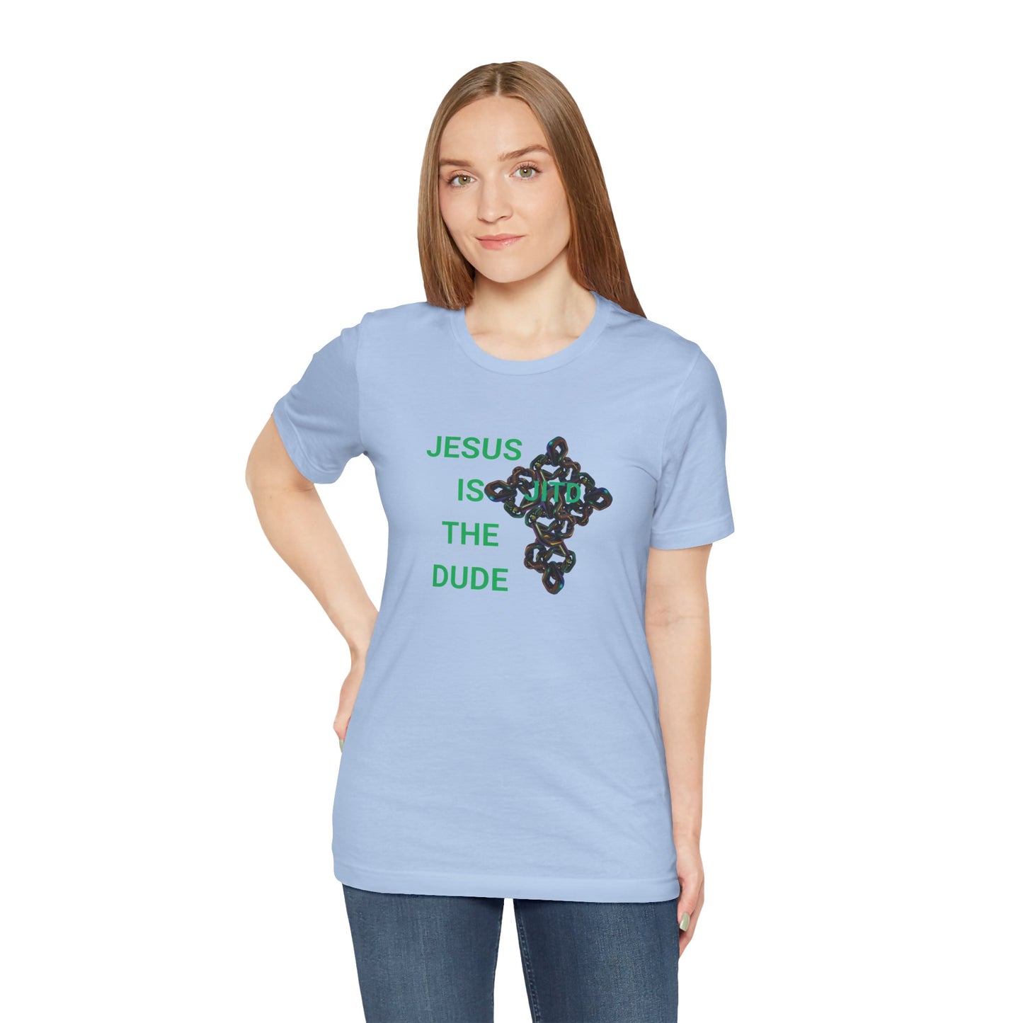 JITD CHAIN CROSS TEE