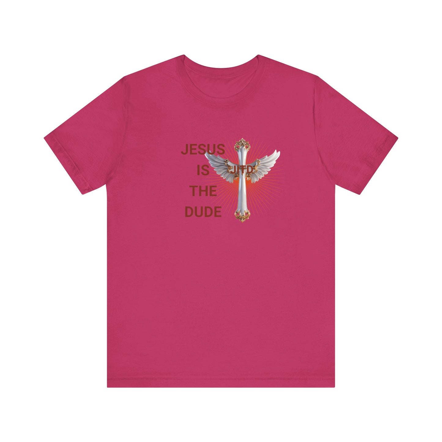 JITD WHITE WINGS CROSS TEE