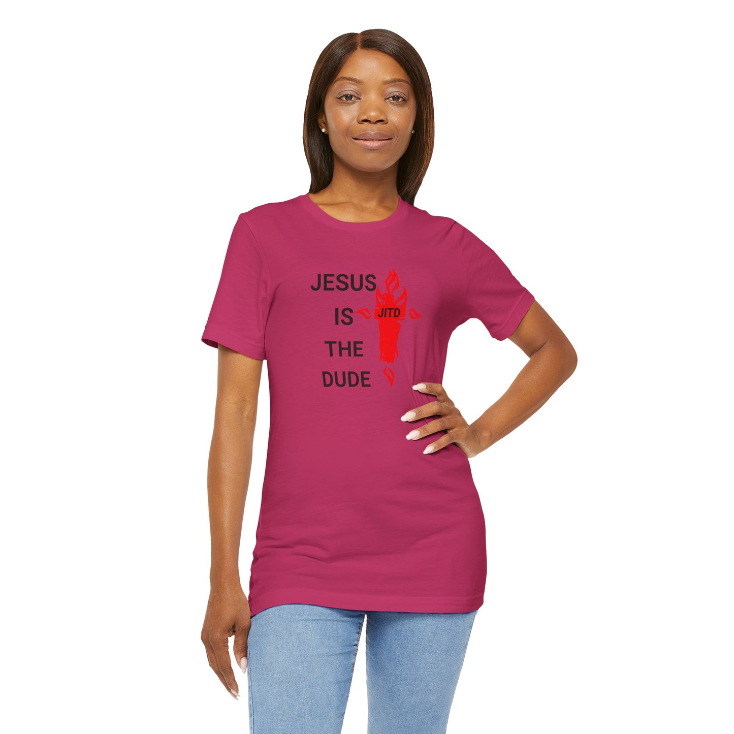 JITD FIRE CROSS TEE