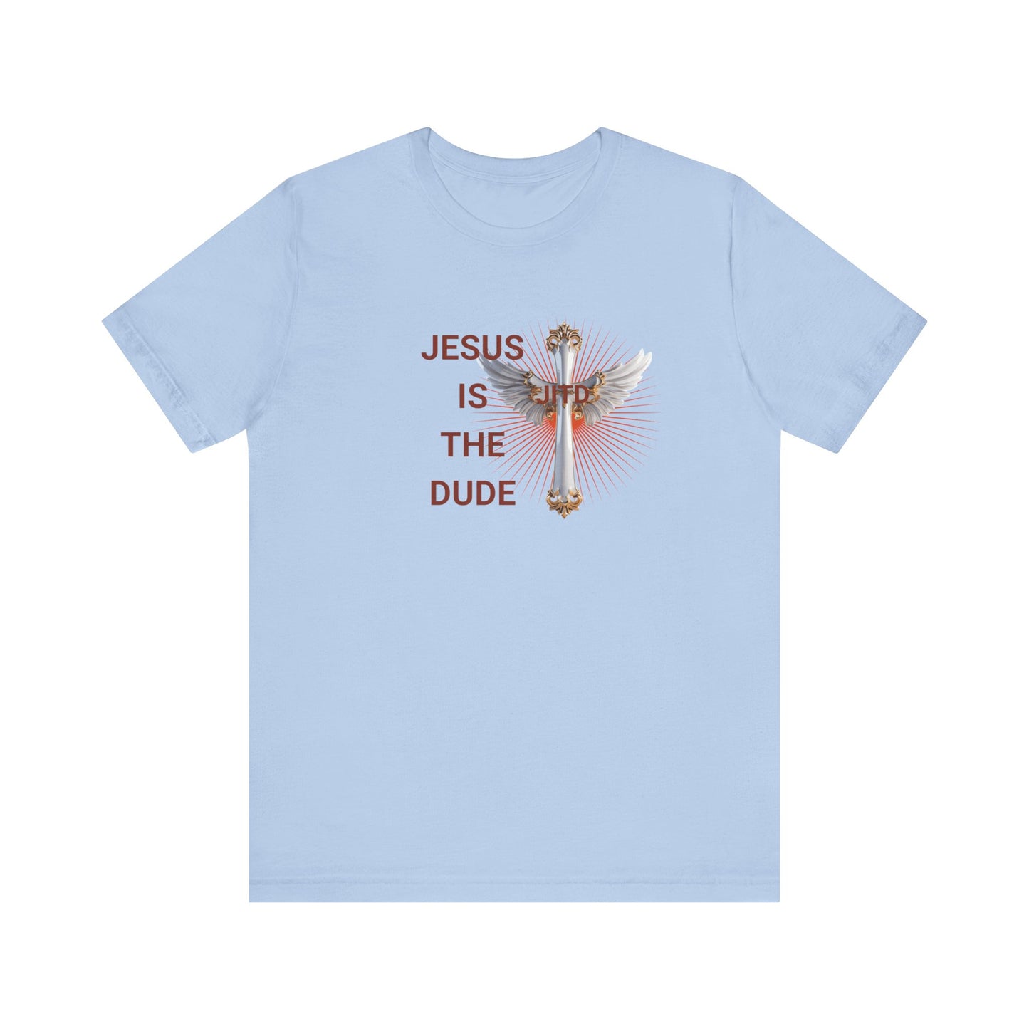 JITD WHITE WINGS CROSS TEE