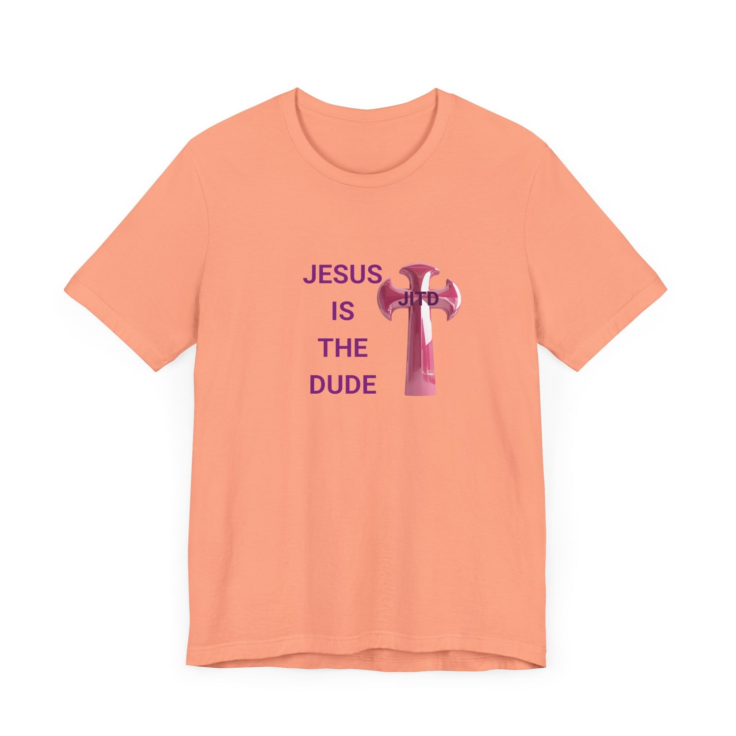 JITD PINK CROSS TEE