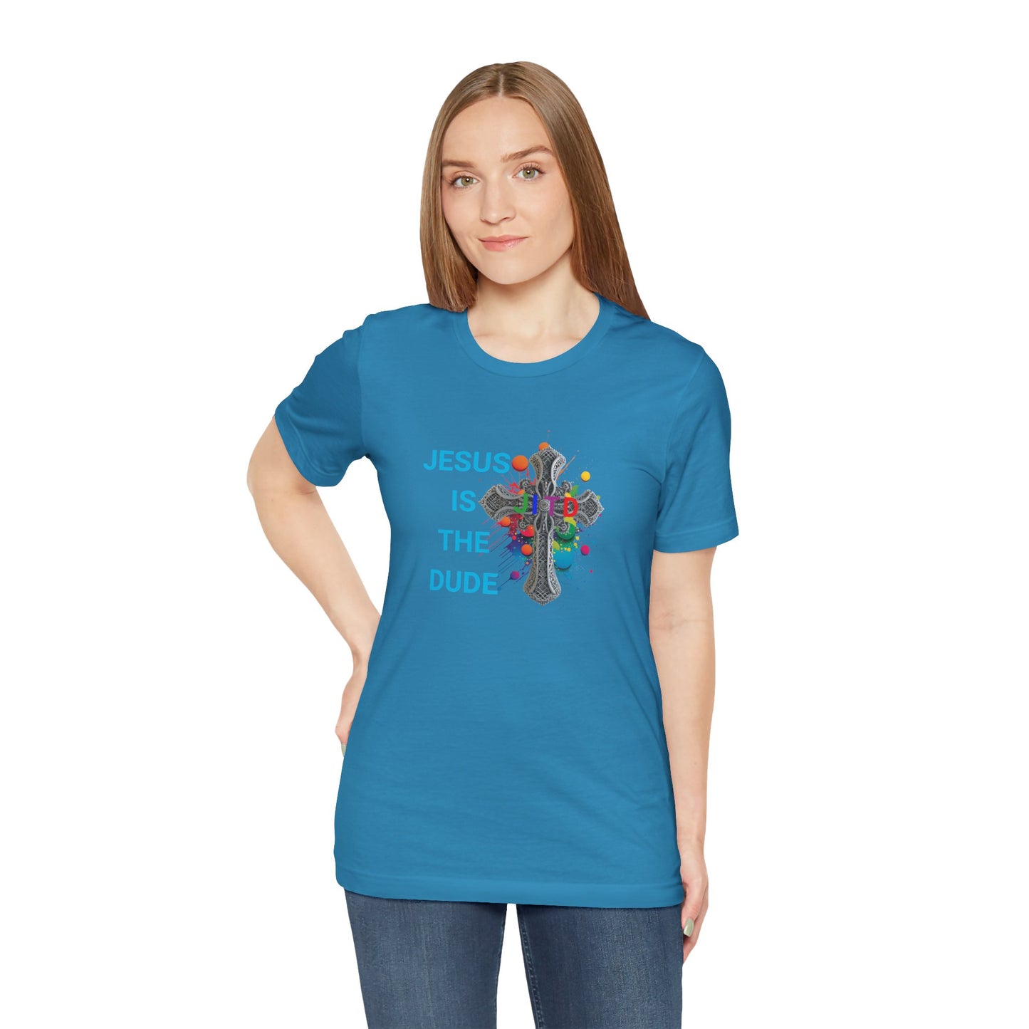 JITD COLORFUL CROSS TEE
