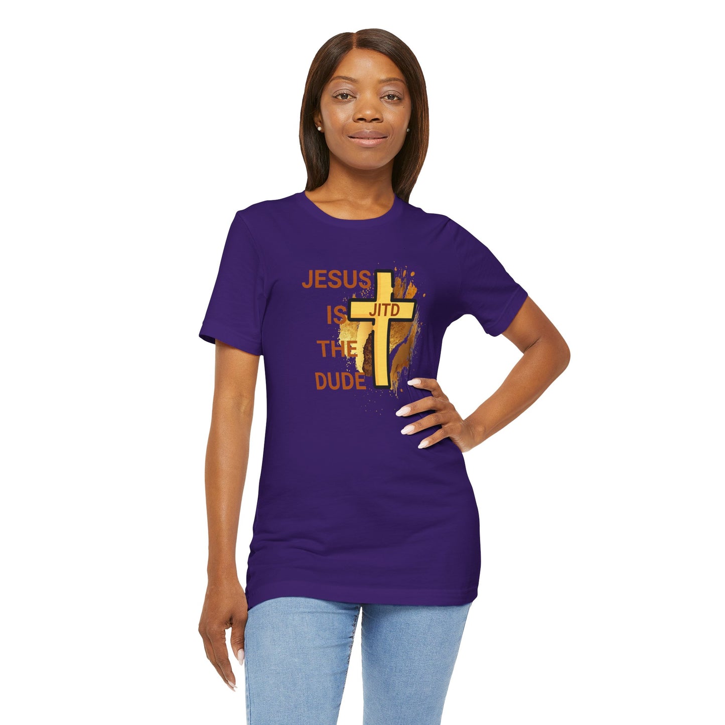 JITD WOODEN CROSS TEE