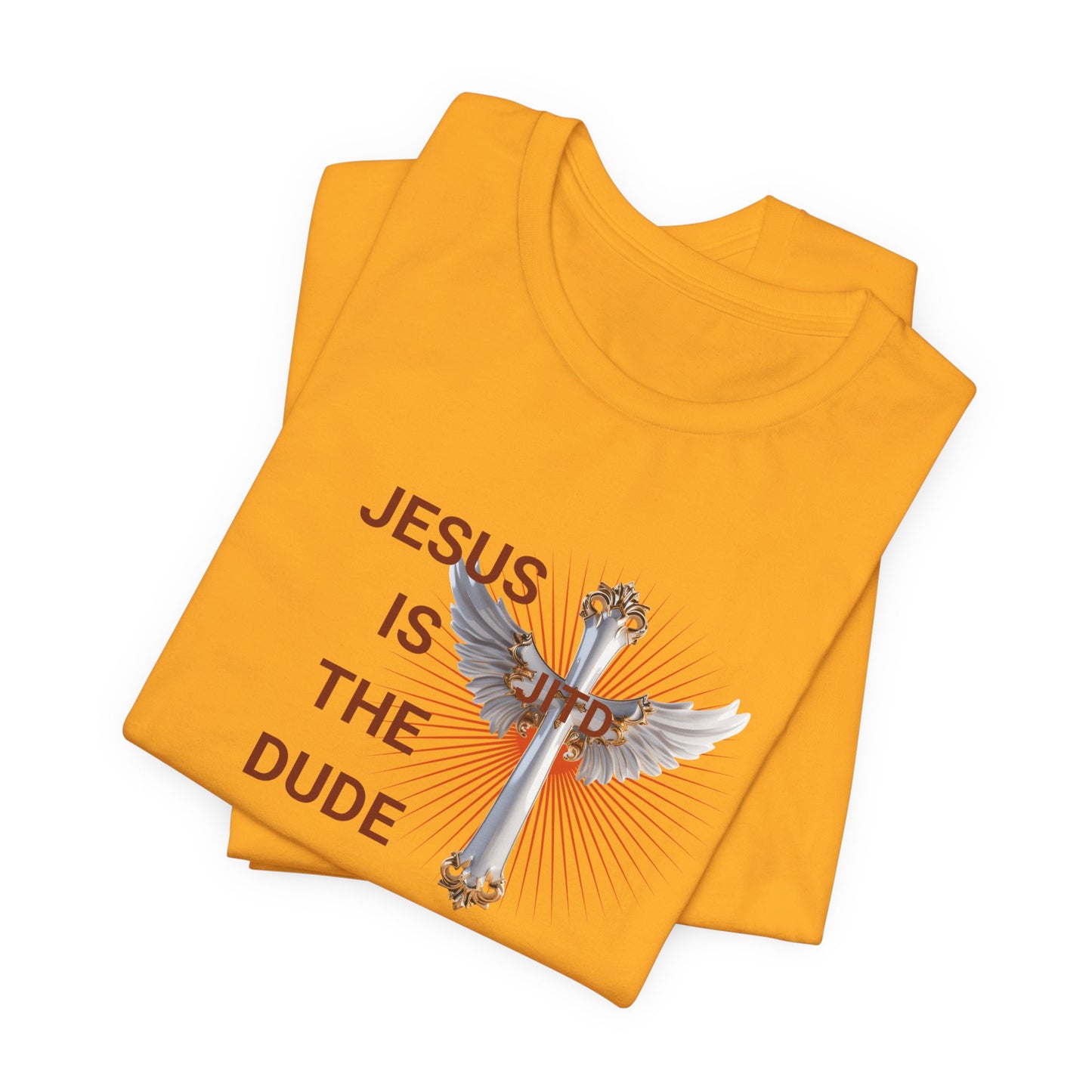 JITD WHITE WINGS CROSS TEE