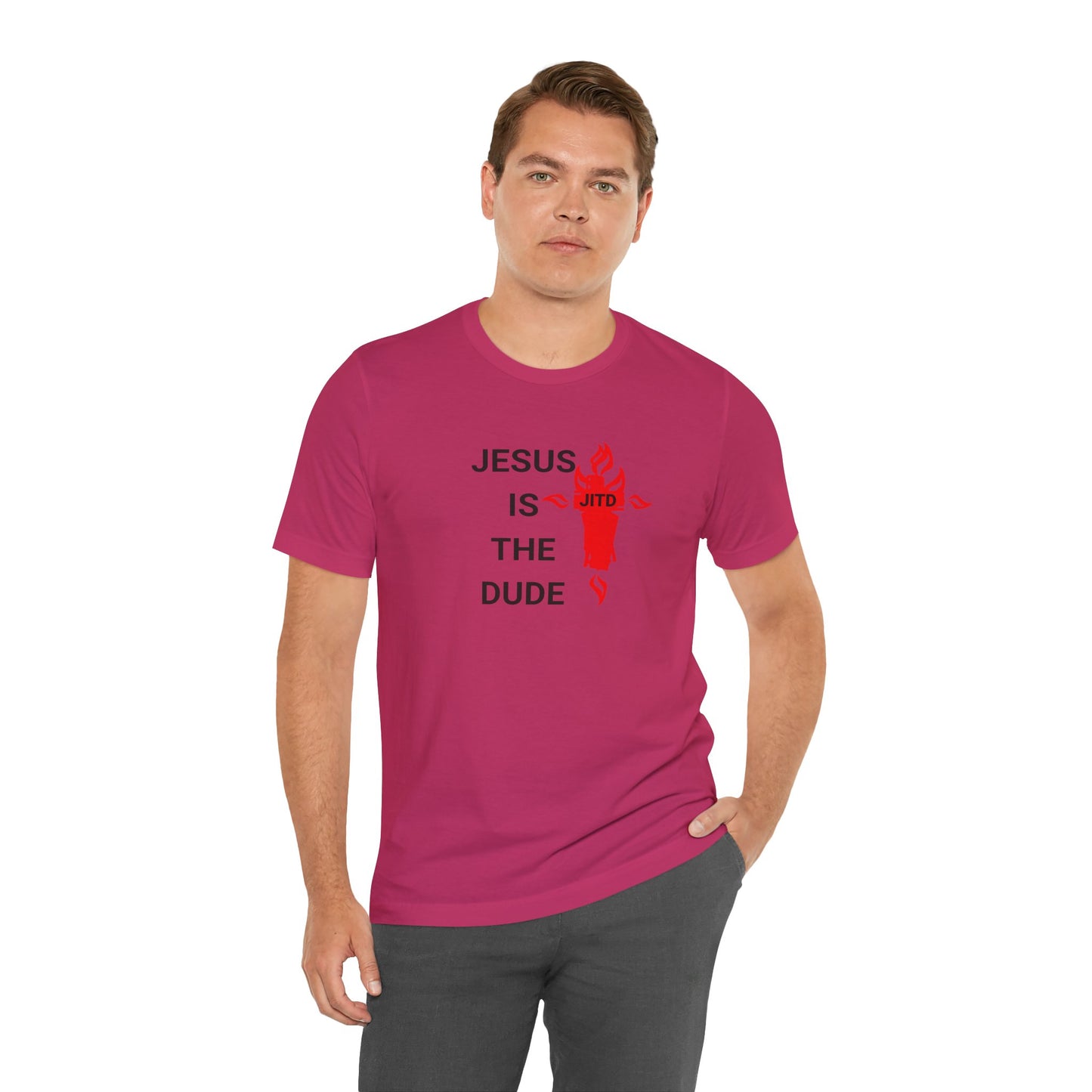 JITD FIRE CROSS TEE