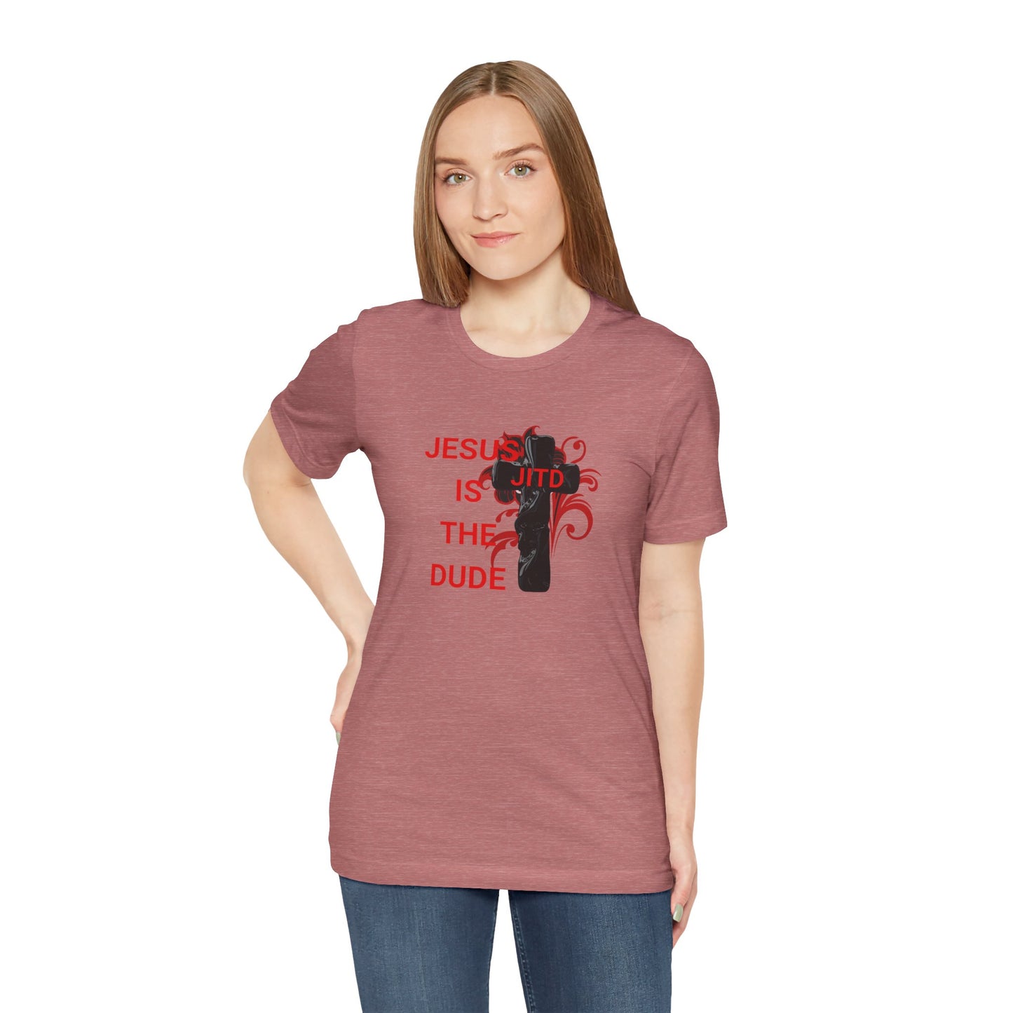 JITD BLACK CROSS TEE