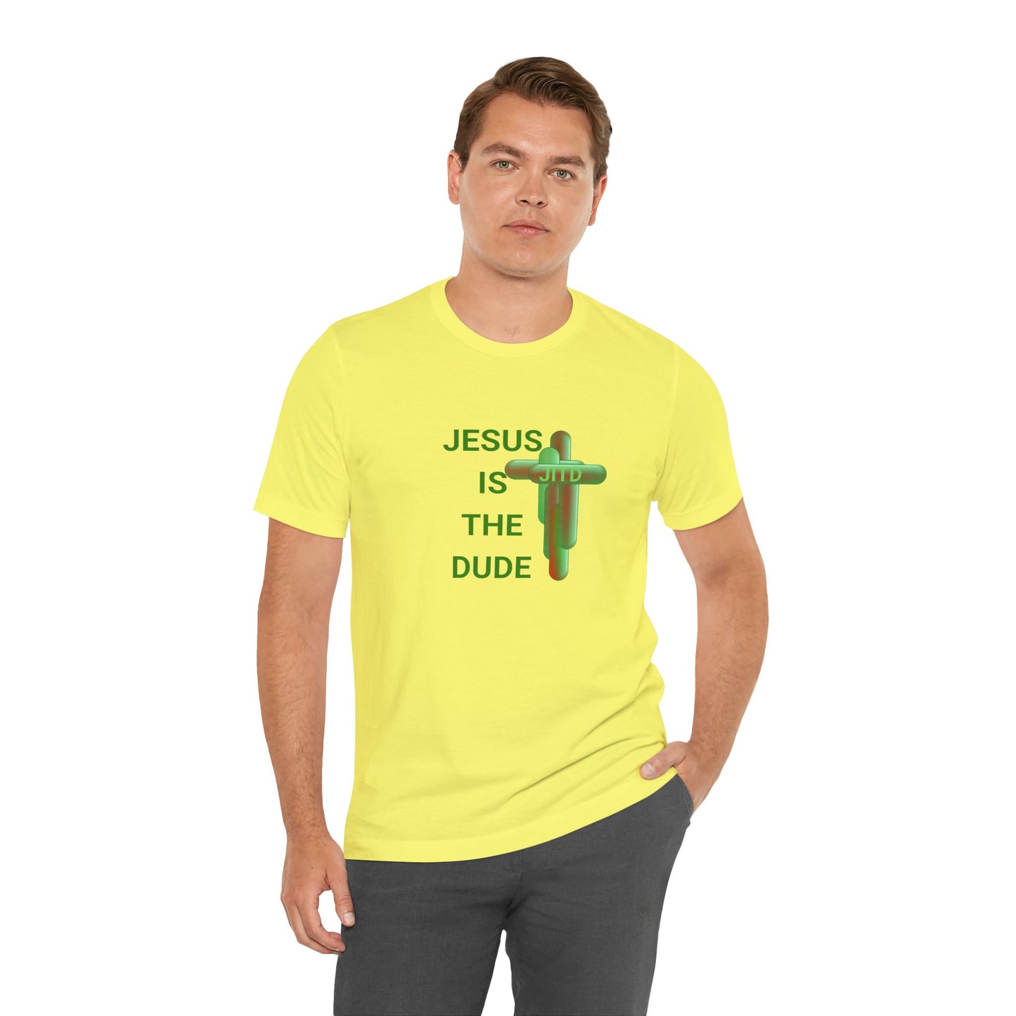 JITD GREEN PILL CROSS TEE