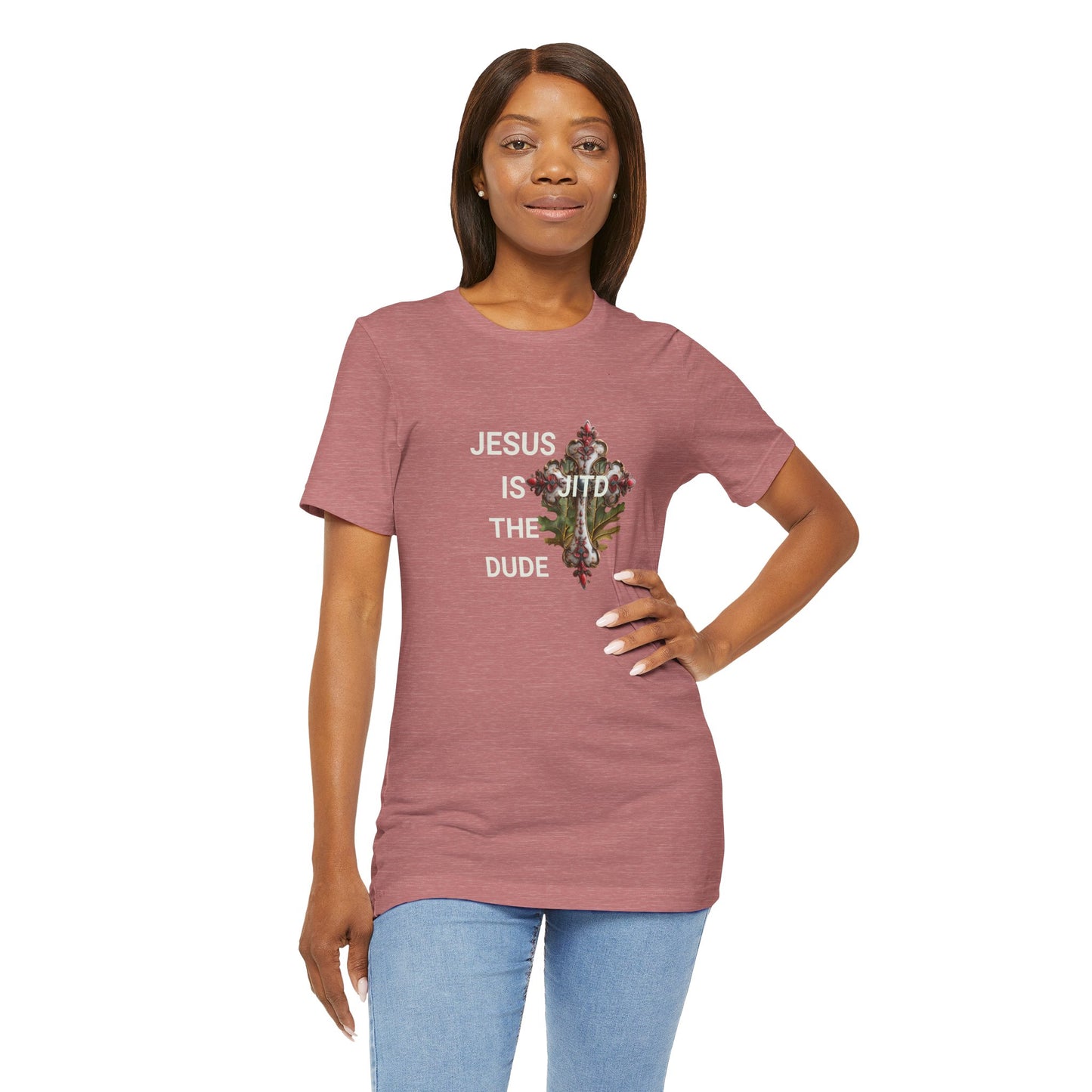 JITD ANTIQUE CROSS TEE