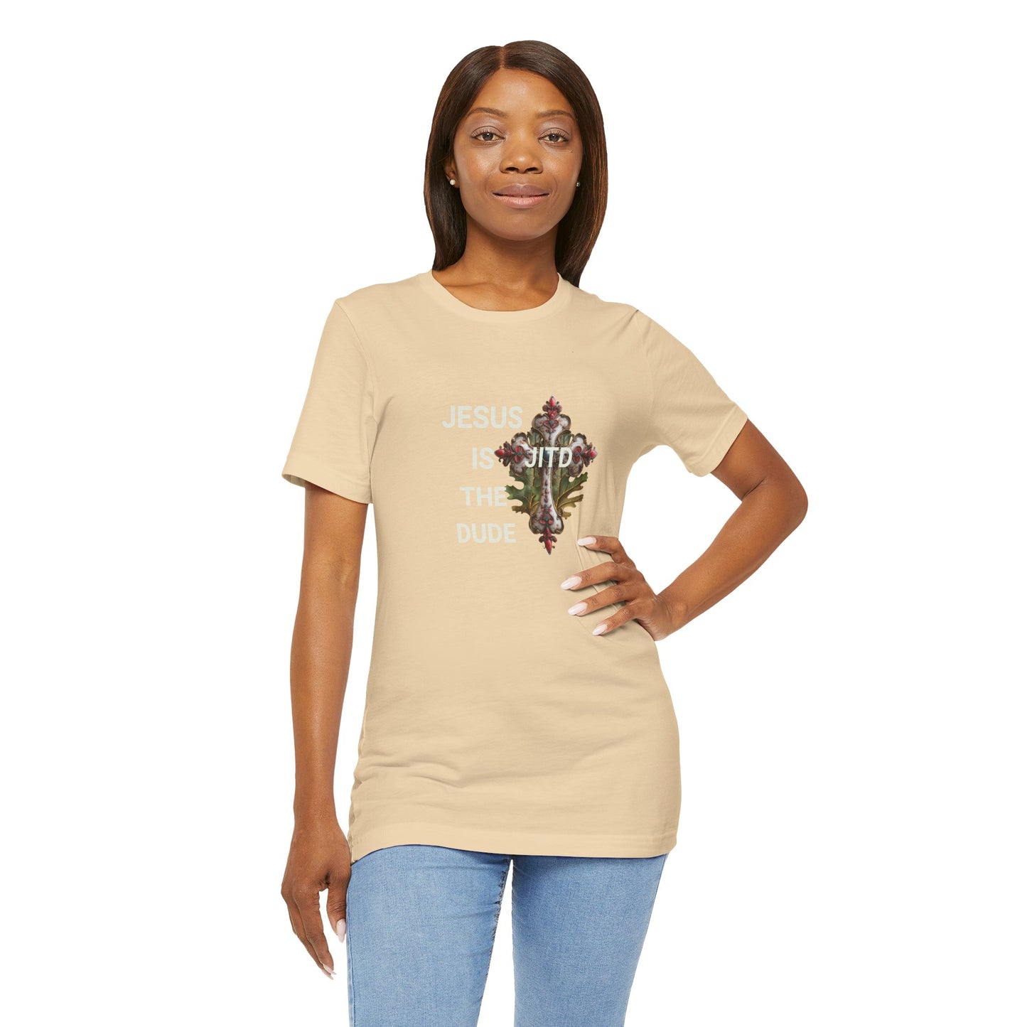 JITD ANTIQUE CROSS TEE